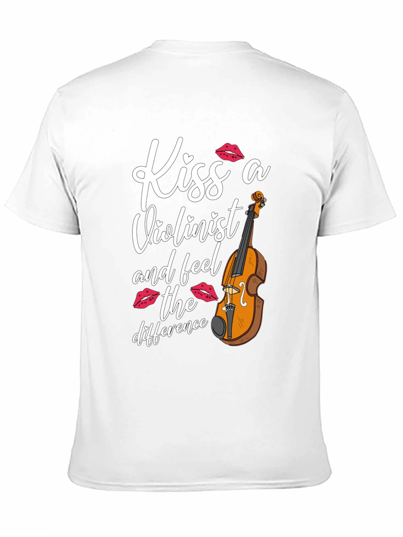 Kiss a Violinist T-Shirt - Musician Tee