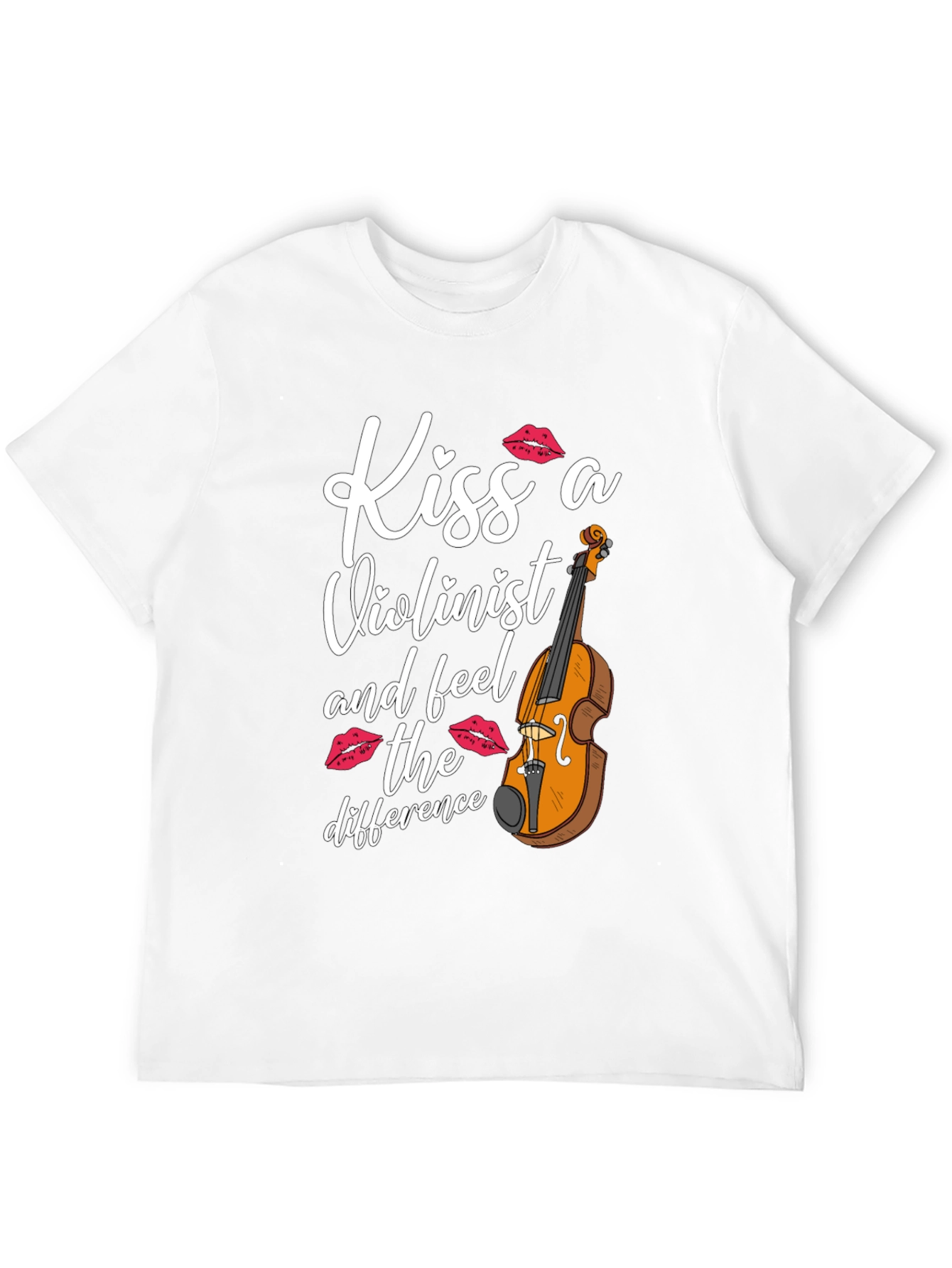 Kiss a Violinist T-Shirt - Musician Tee