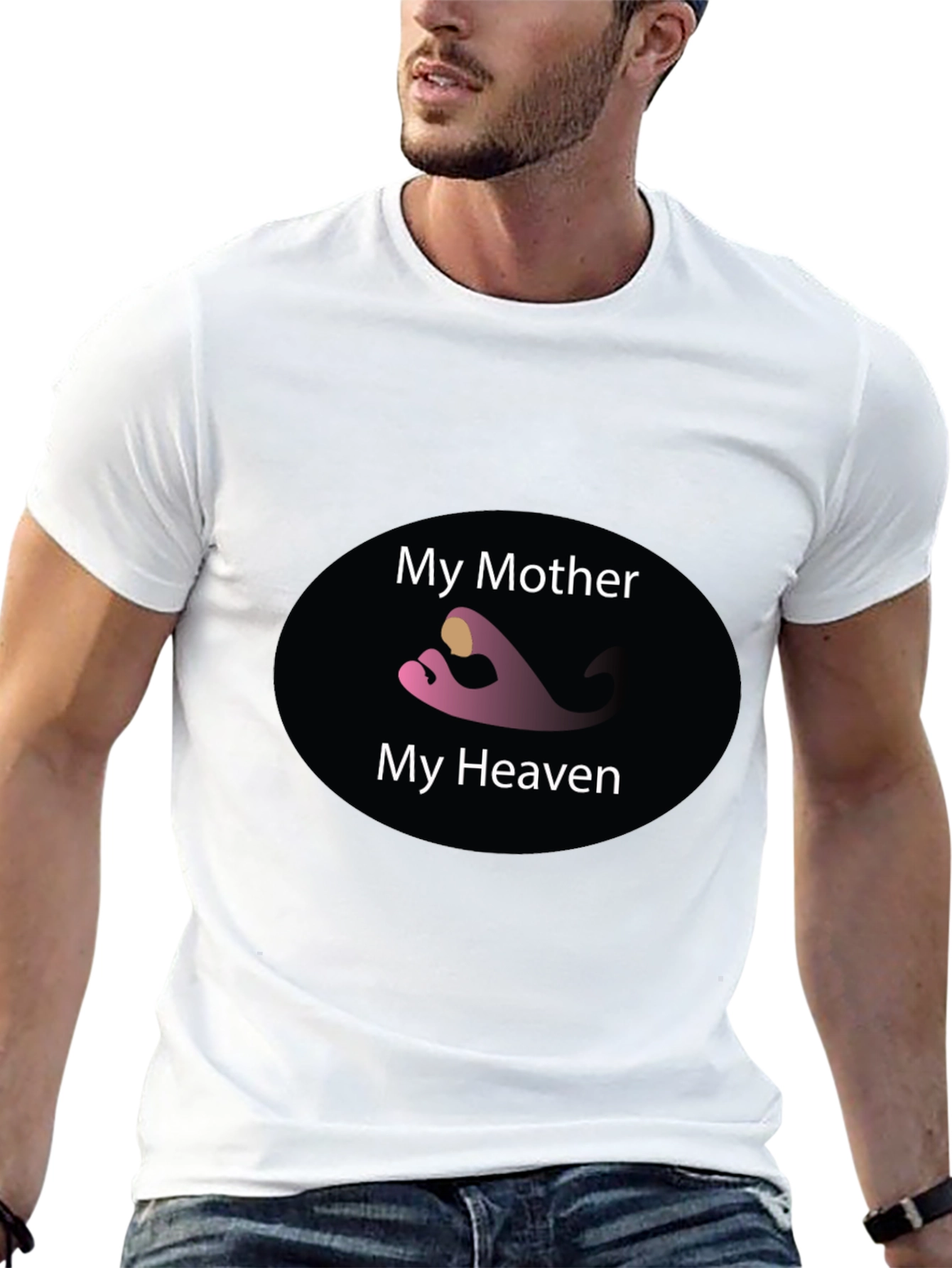 My Mother My Heaven Black T-Shirt