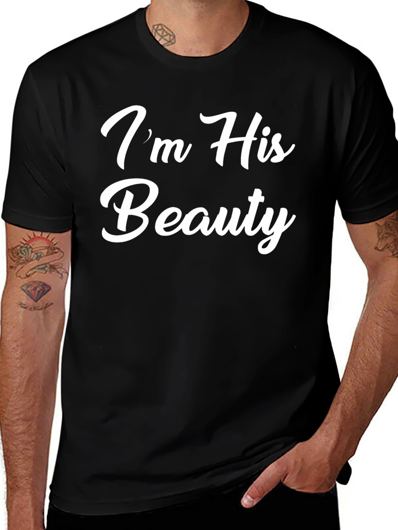 Im His Beauty Matching Couple T-Shirt