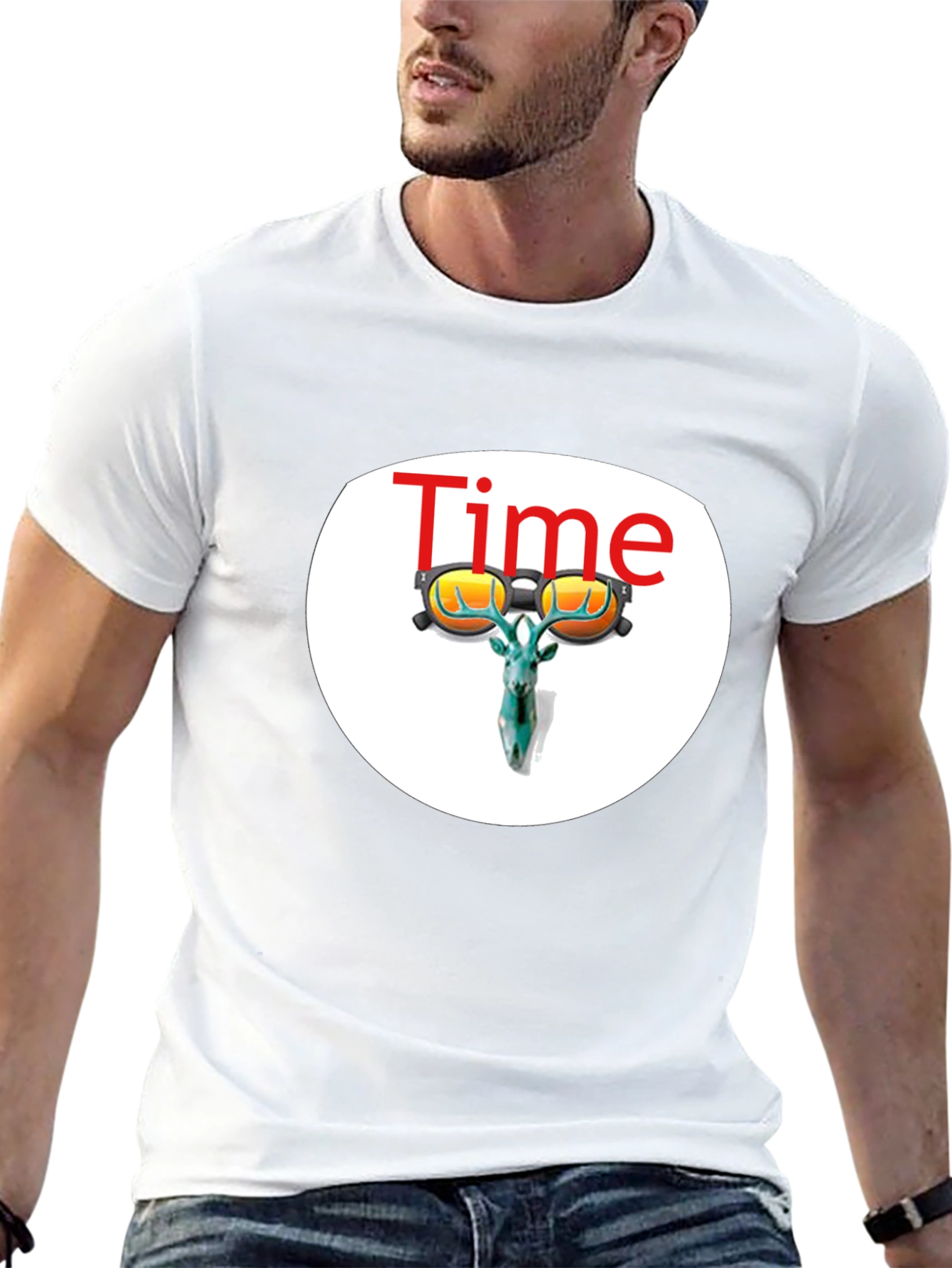 Cool Time Deer T-Shirt