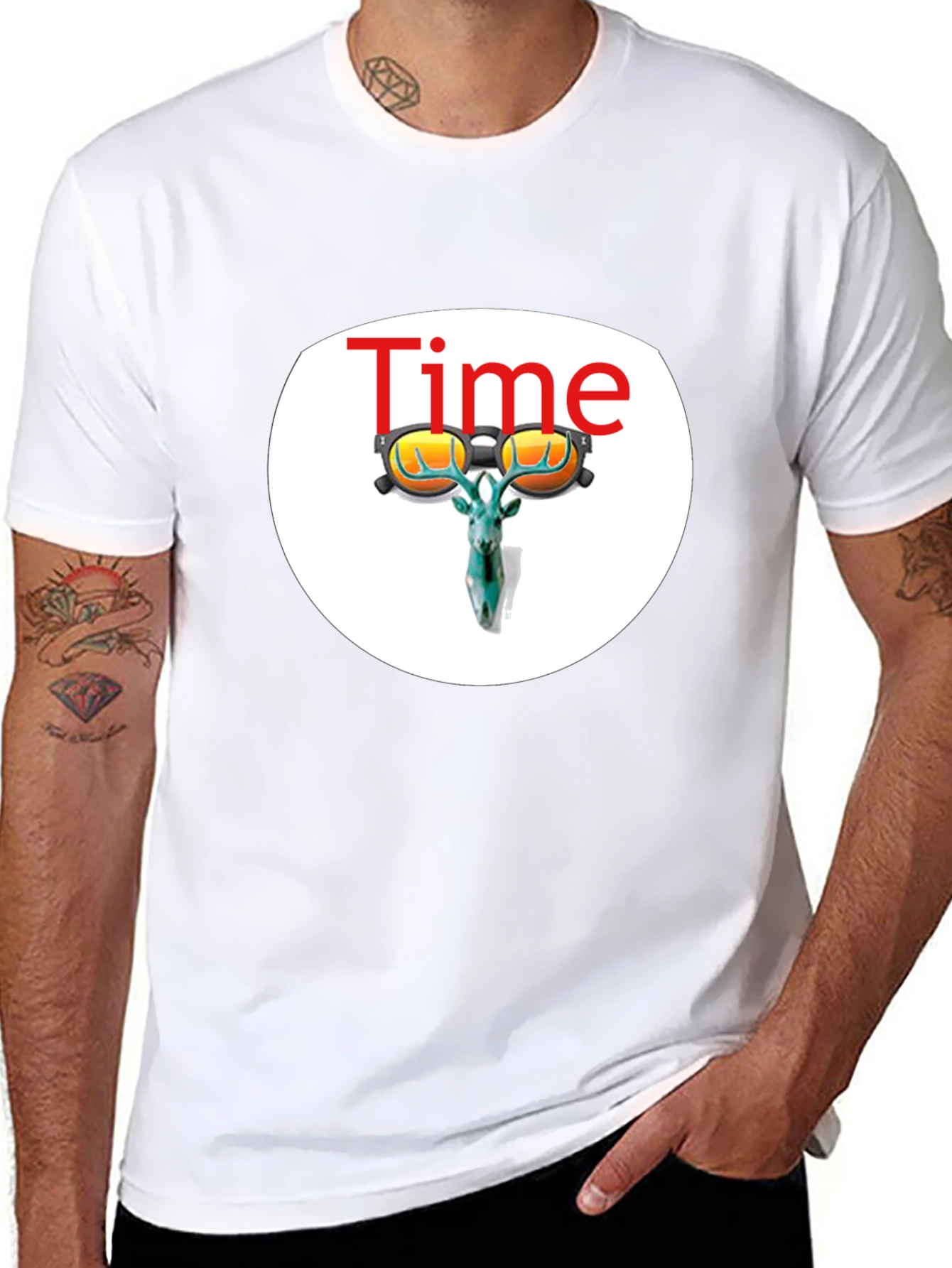 Cool Time Deer T-Shirt