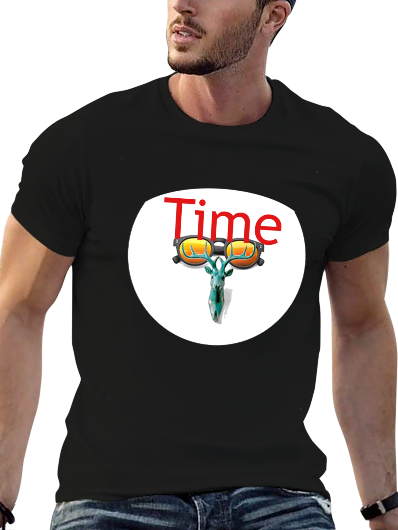 Cool Time Deer T-Shirt