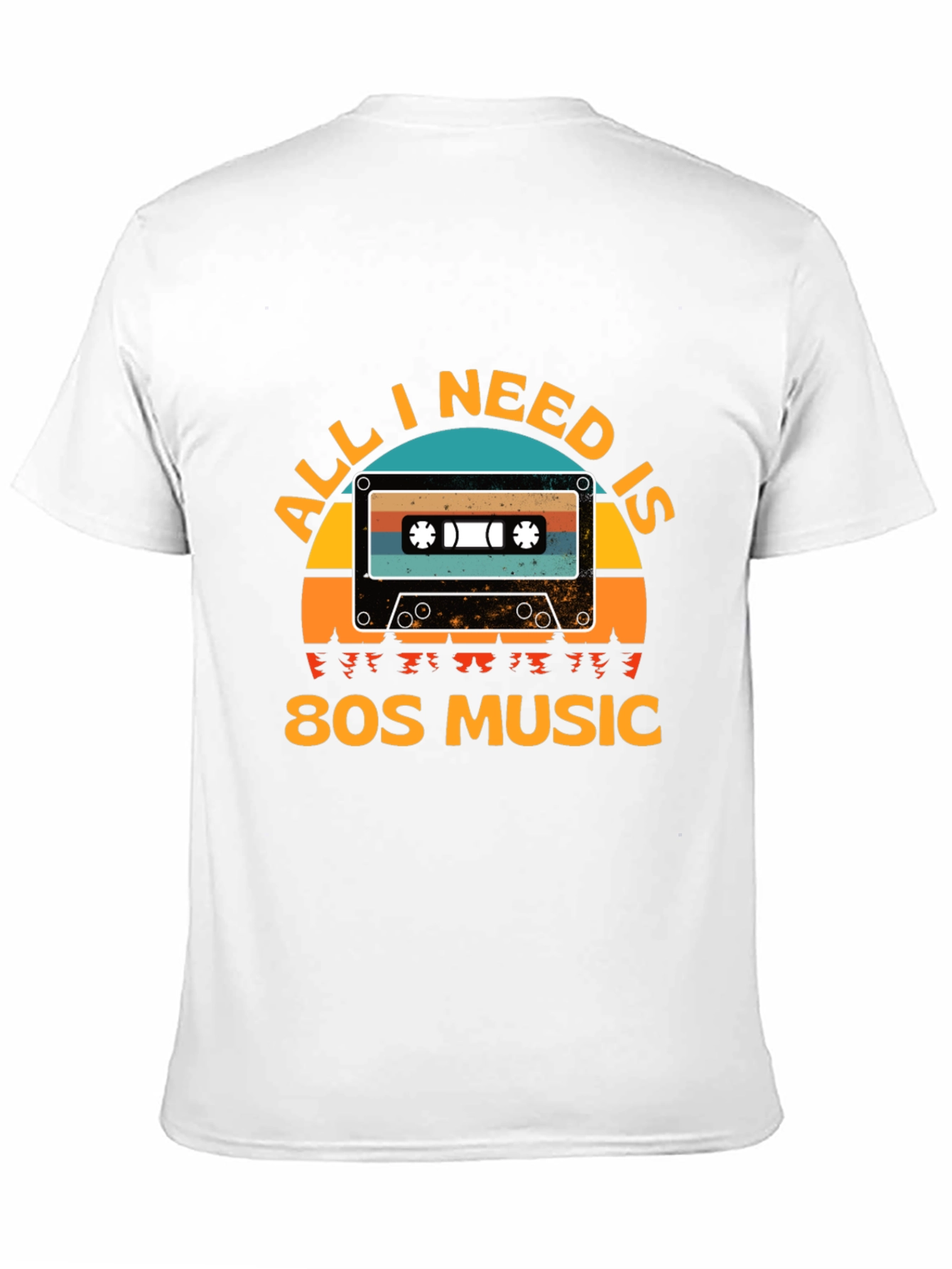 80s Music Cassette Graphic Tee
