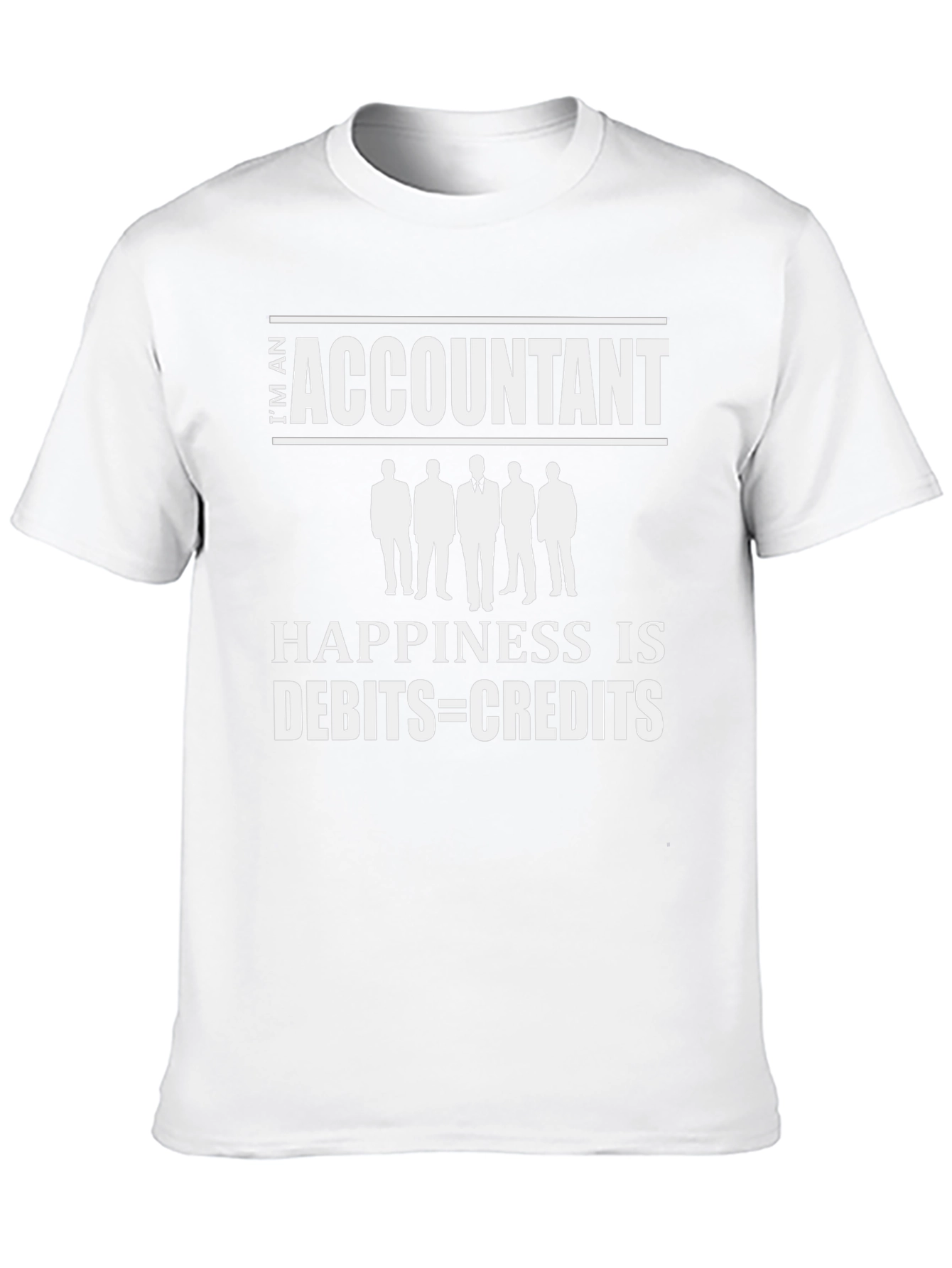 Accountant Happiness T-Shirt: Debits = Credits