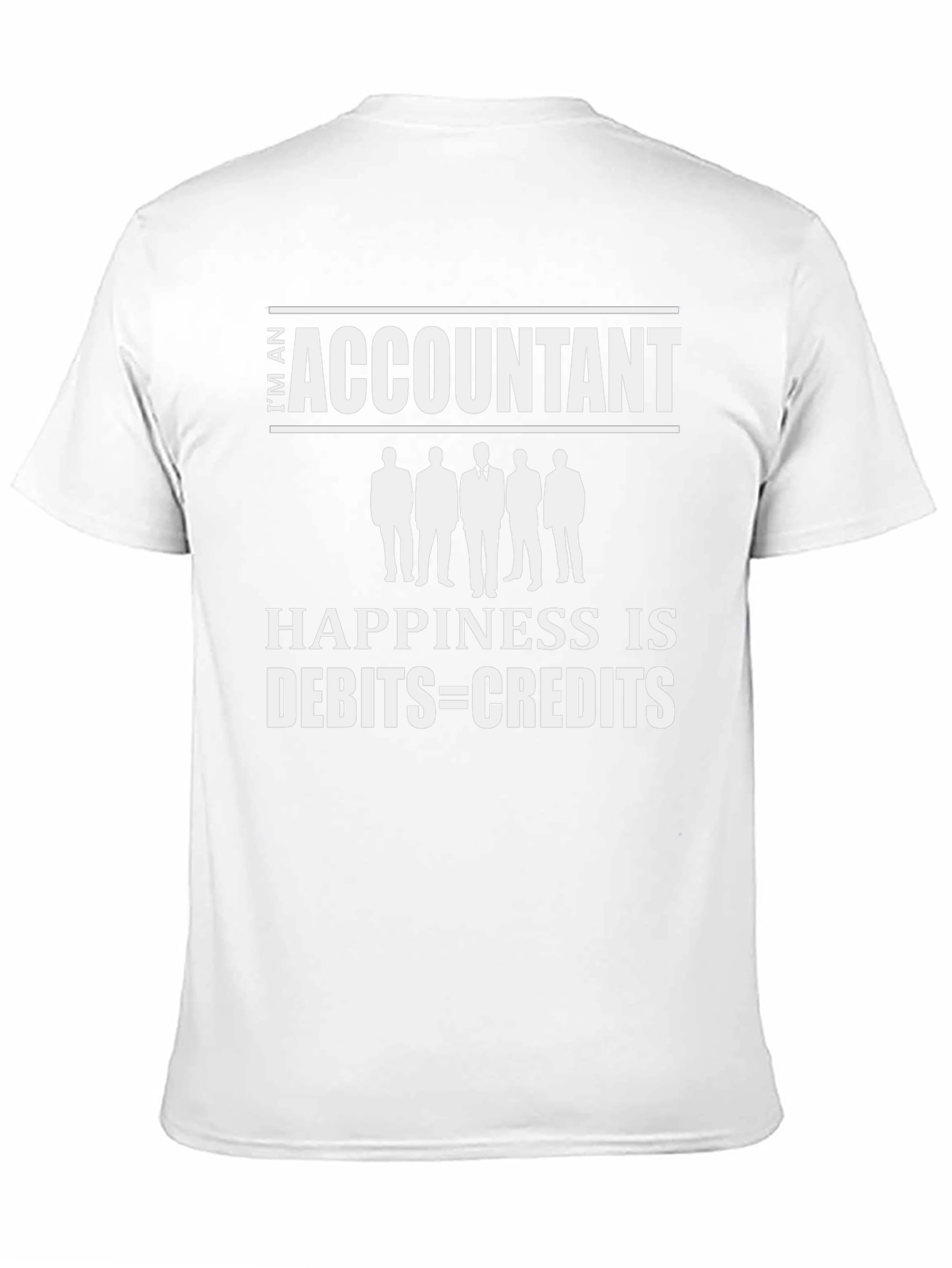 Accountant Happiness T-Shirt: Debits = Credits