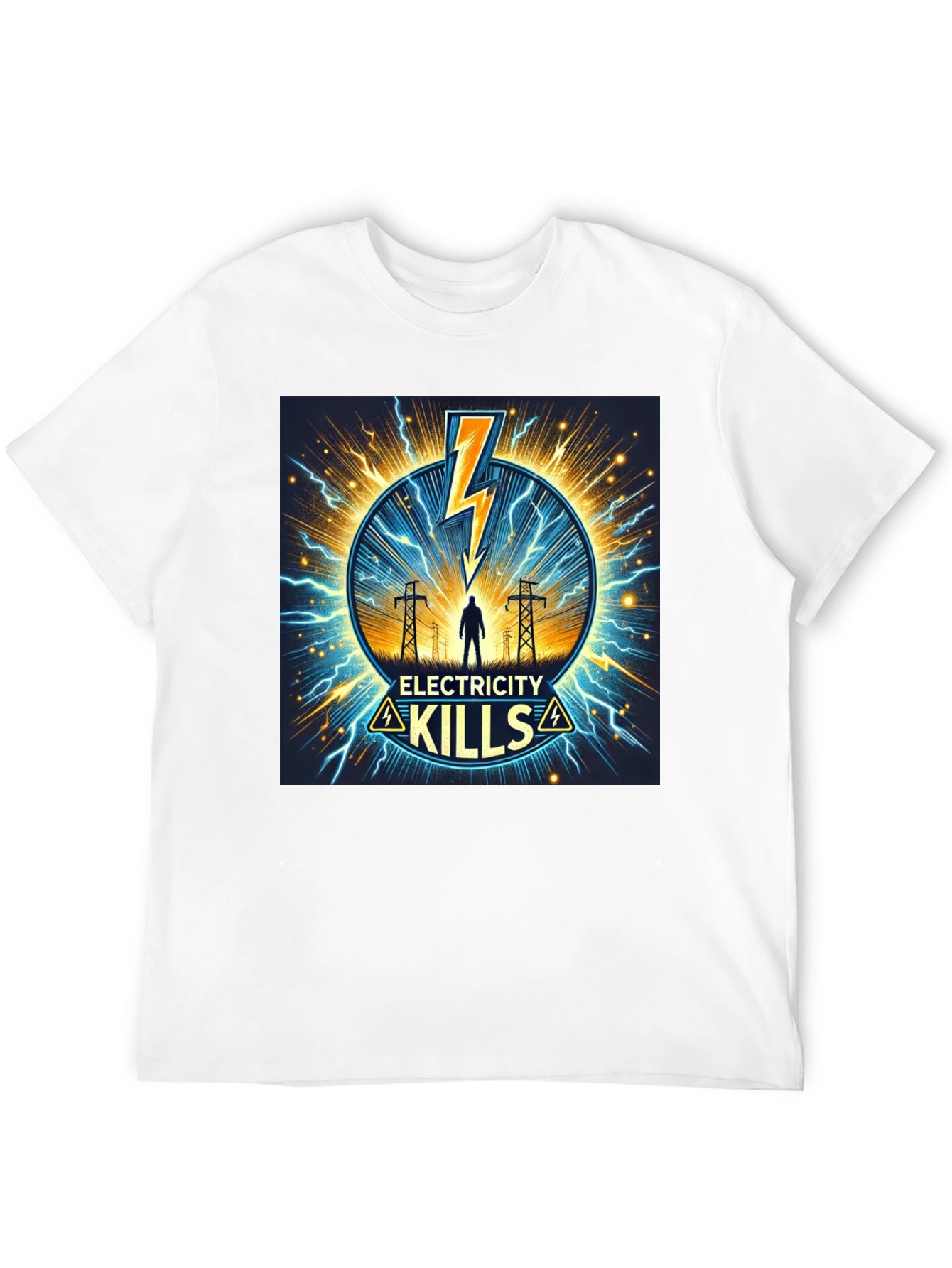 Electricity Kills Graphic T-Shirt