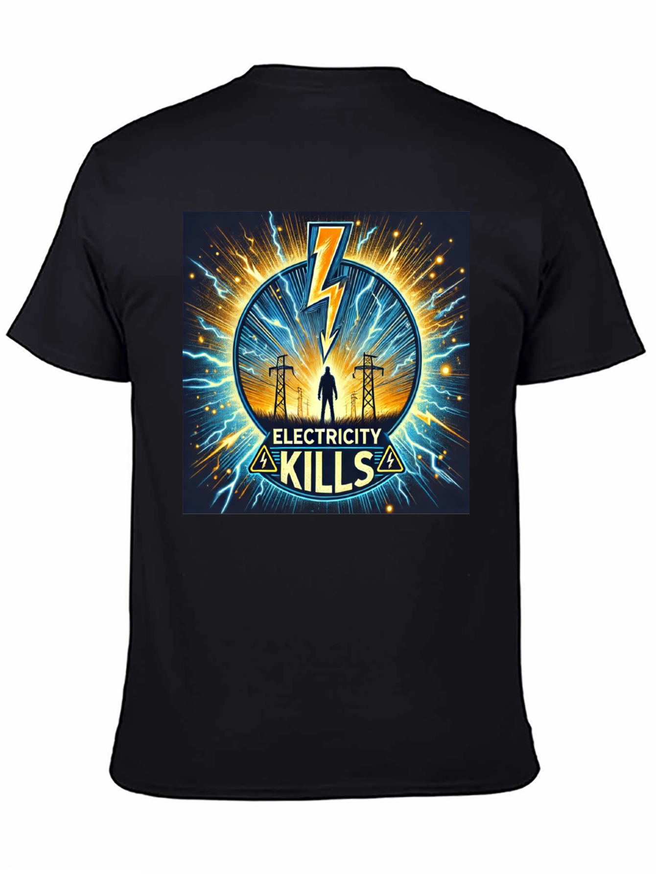 Electricity Kills Graphic T-Shirt