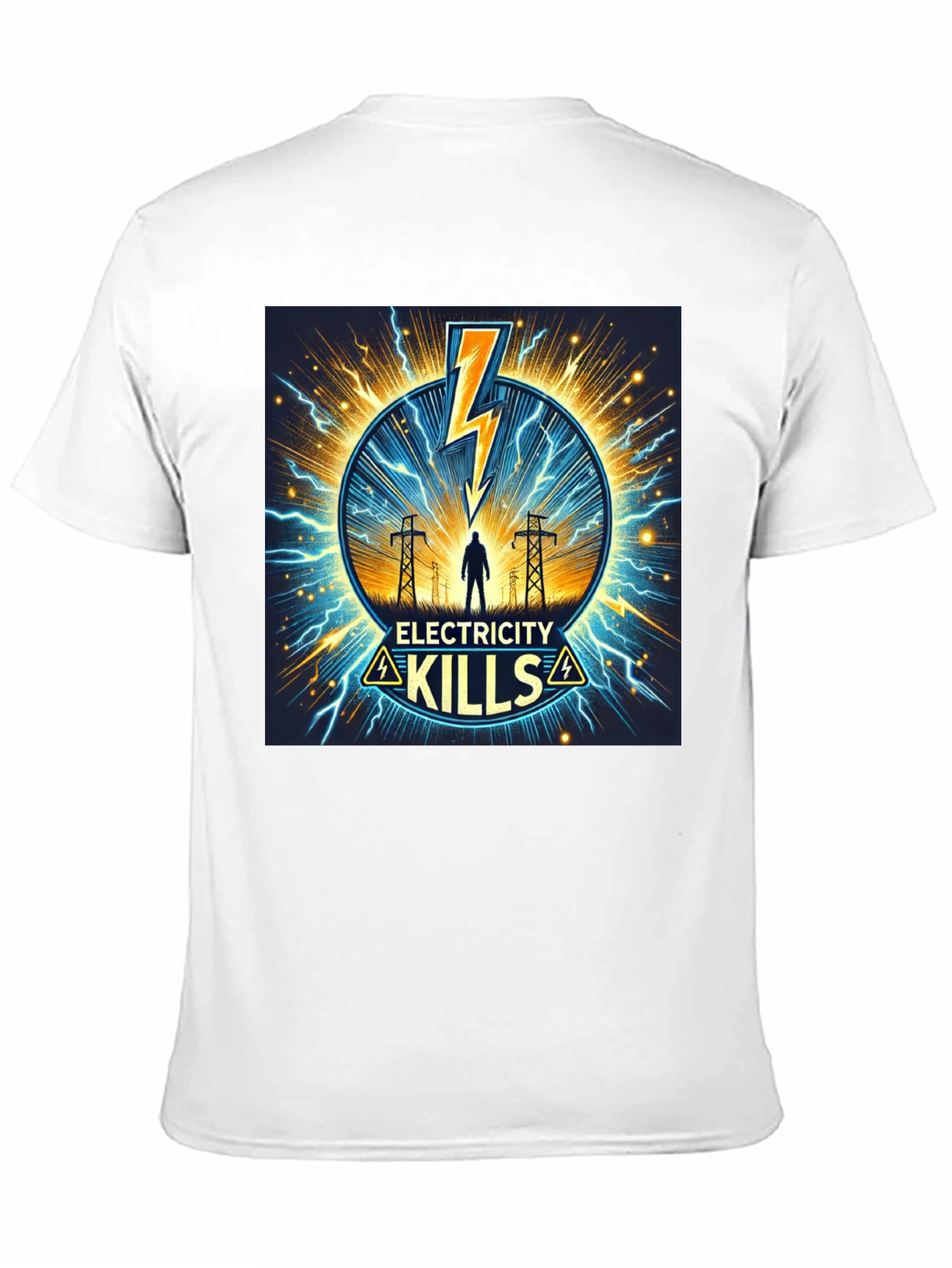 Electricity Kills Graphic T-Shirt