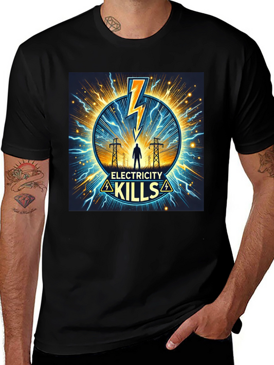 Electricity Kills Graphic T-Shirt