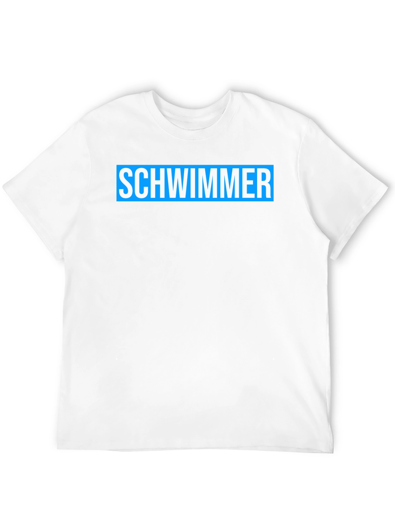 Schwimmer Graphic Tee - Black Cotton T-Shirt
