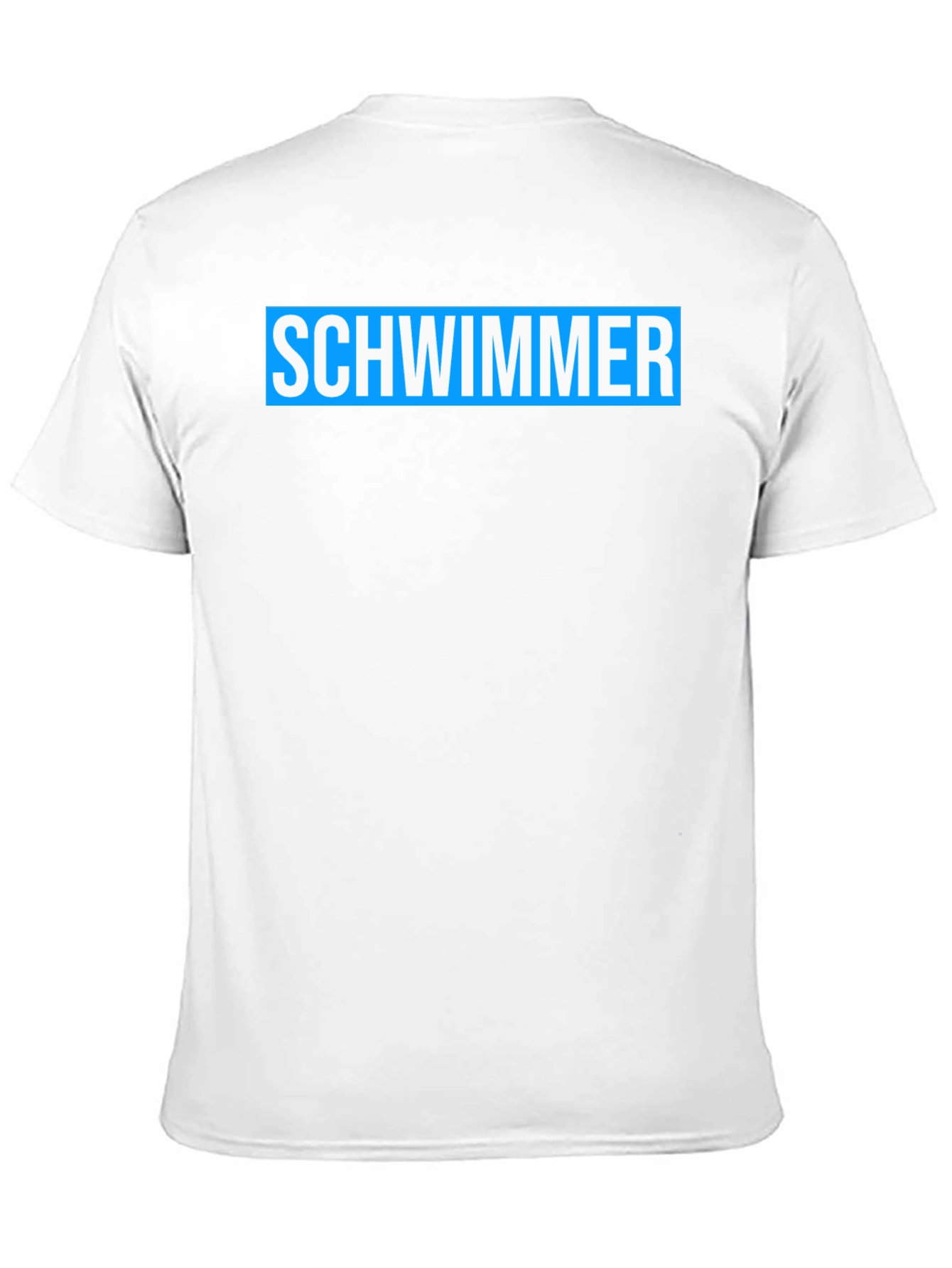 Schwimmer Graphic Tee - Black Cotton T-Shirt