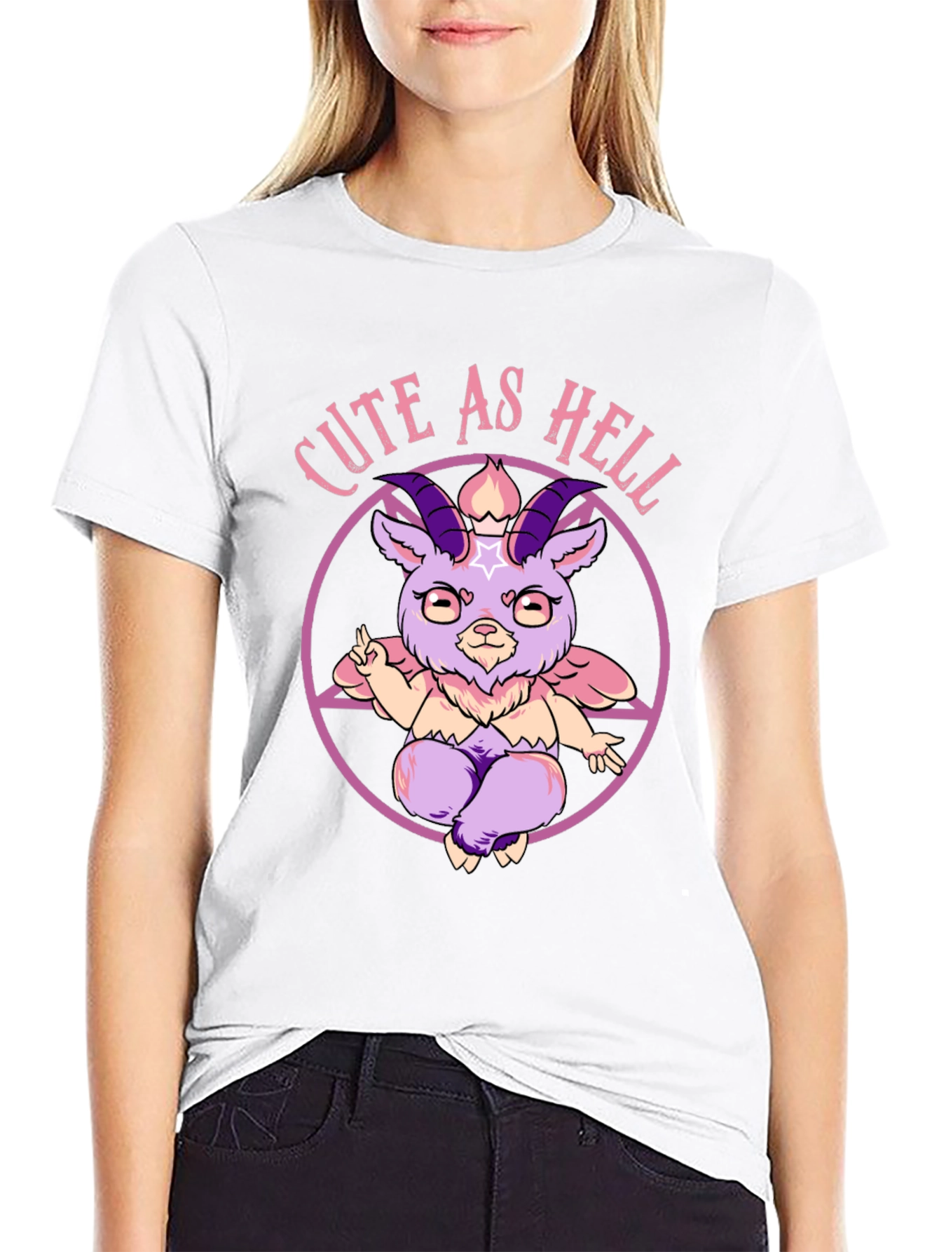 Cute As Hell Baphomet T-Shirt