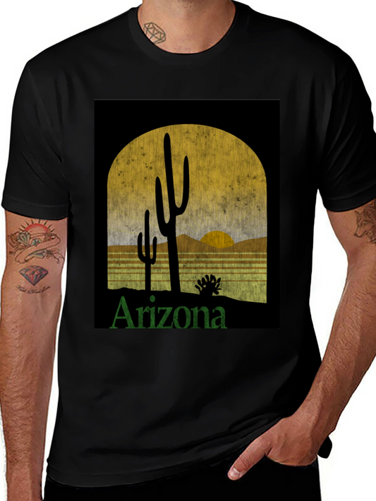 Arizona Cactus Desert Graphic Tee