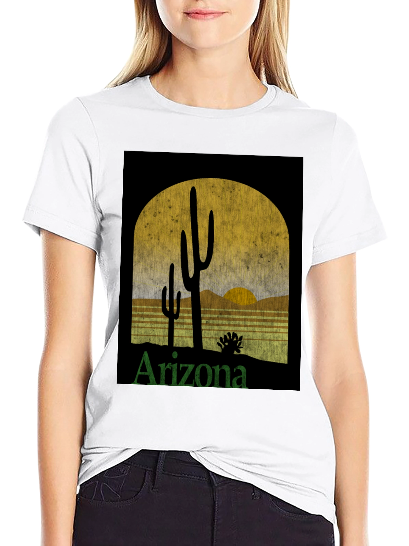 Arizona Cactus Desert Graphic Tee