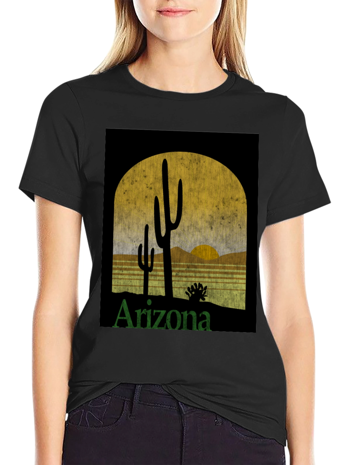 Arizona Cactus Desert Graphic Tee