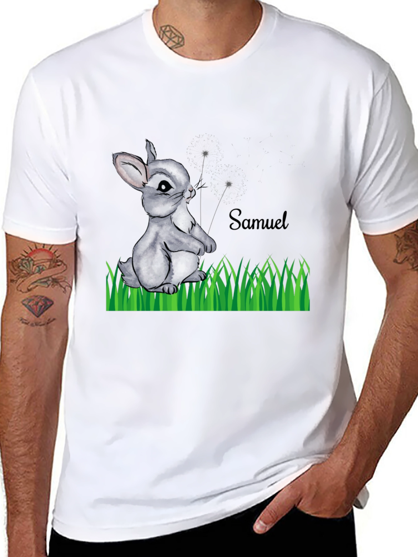 Personalized Bunny T-Shirt