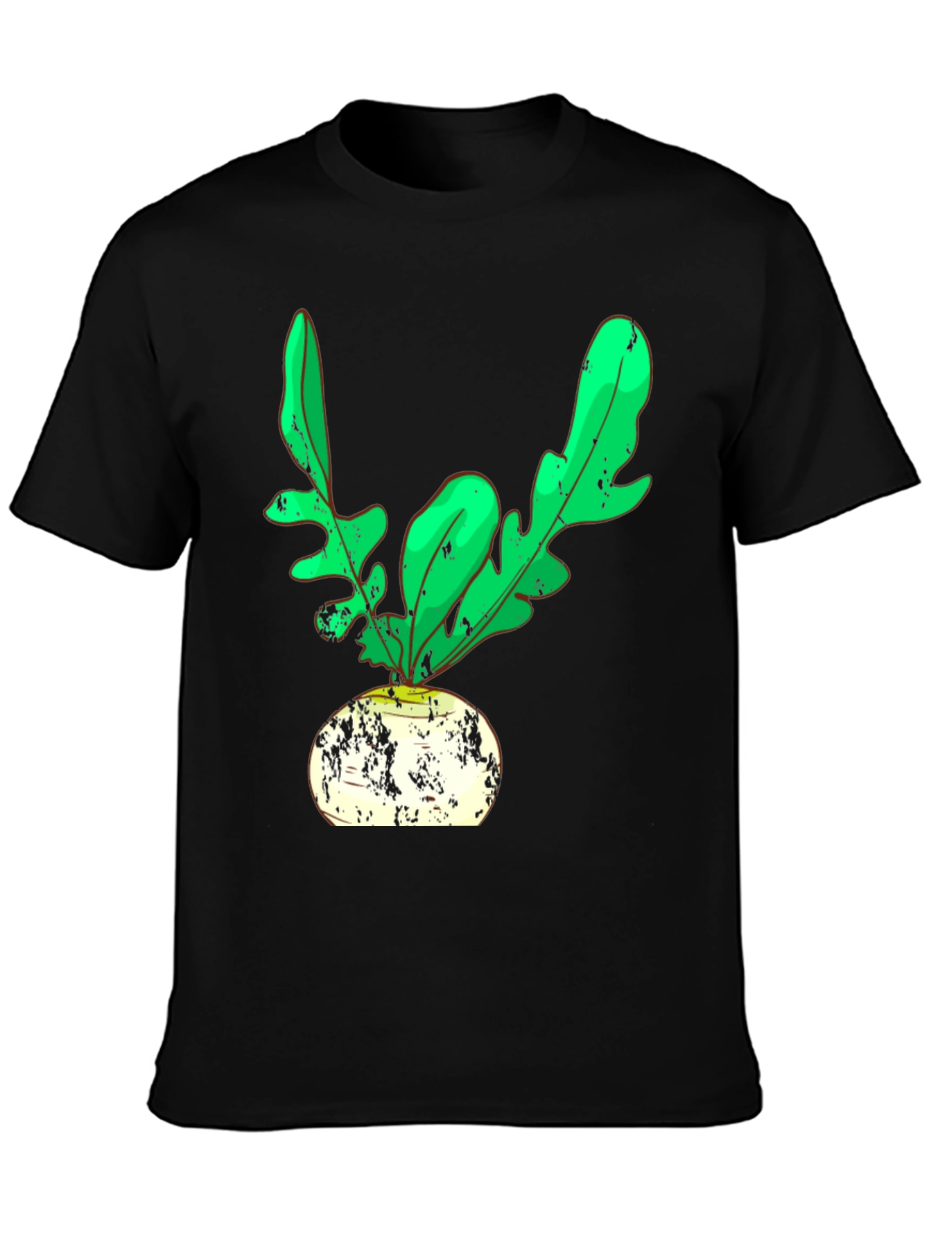 Radish Graphic Tee - Cool Vegetable Shirt