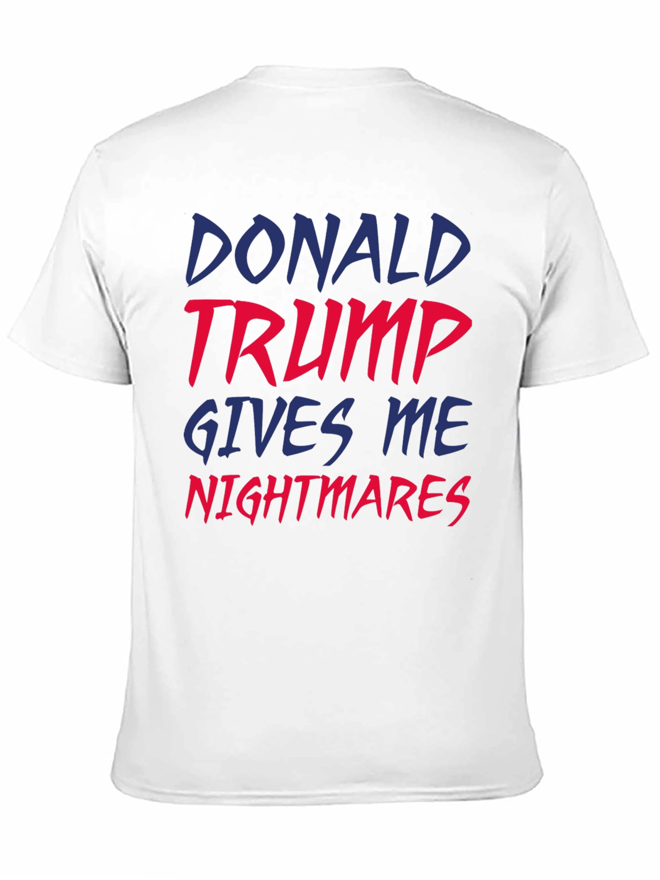 Donald Trump Nightmares Graphic Tee - Unisex Black T-Shirt