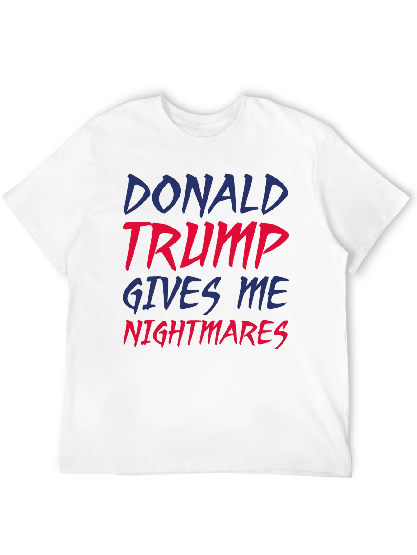 Donald Trump Nightmares Graphic Tee - Unisex Black T-Shirt