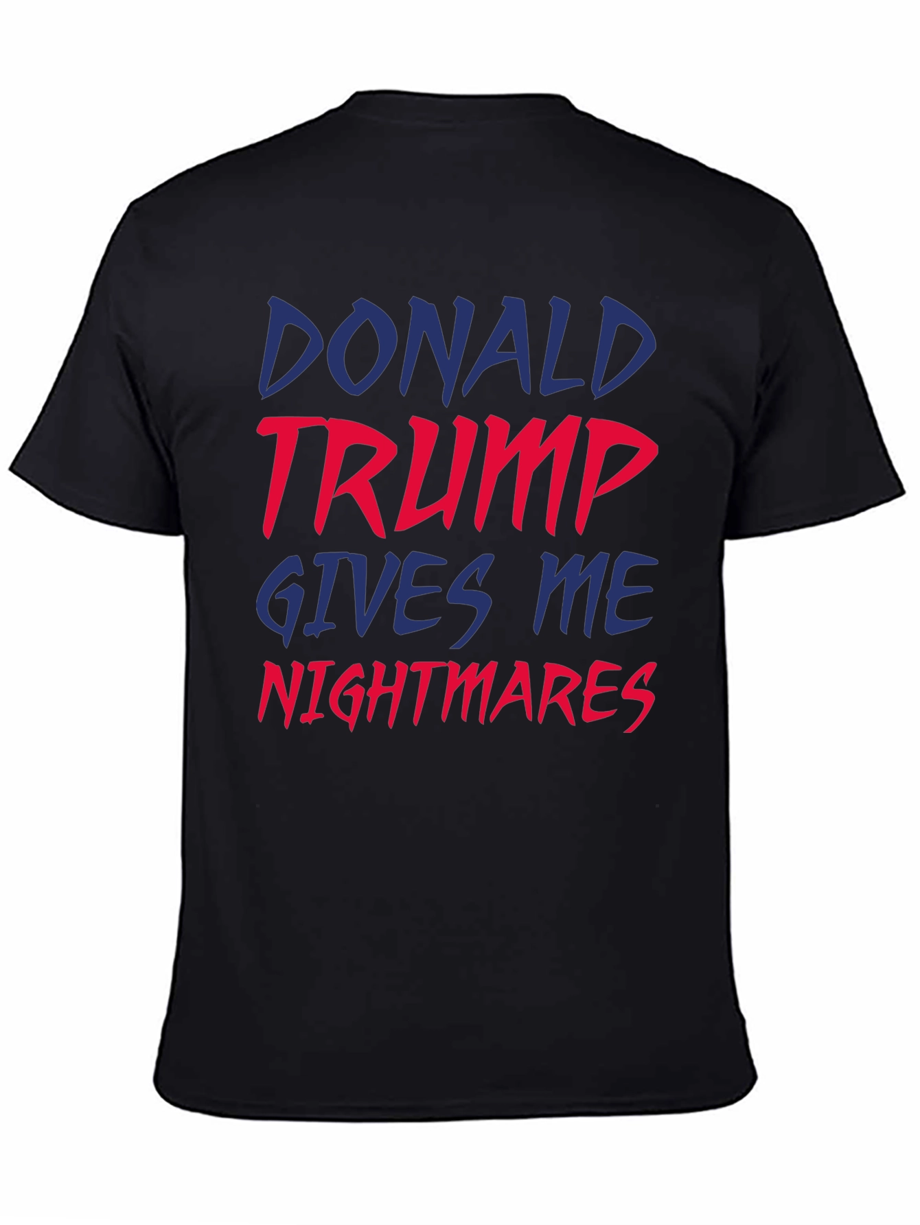 Donald Trump Nightmares Graphic Tee - Unisex Black T-Shirt