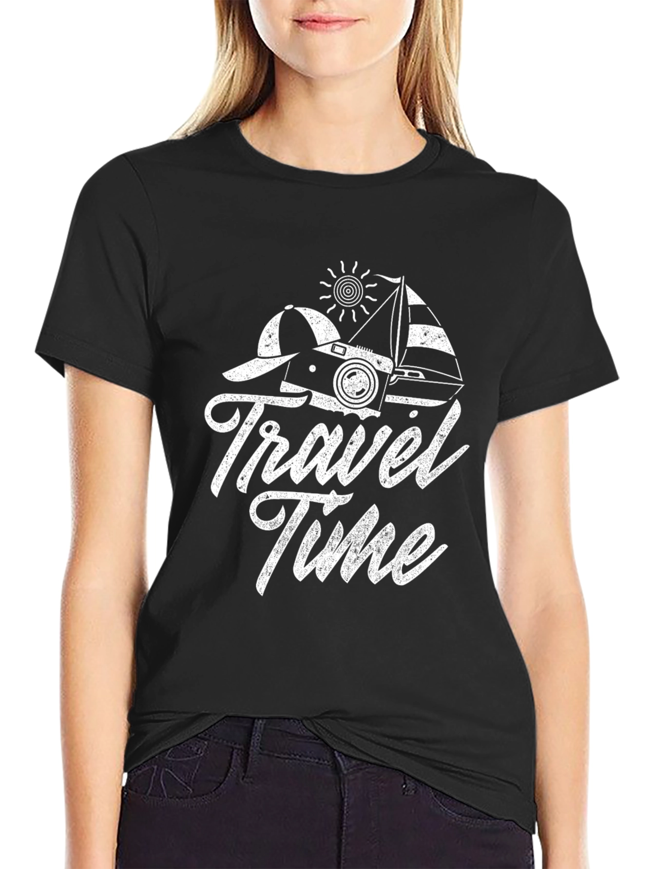 Travel Time Graphic Tee | Adventure Awaits