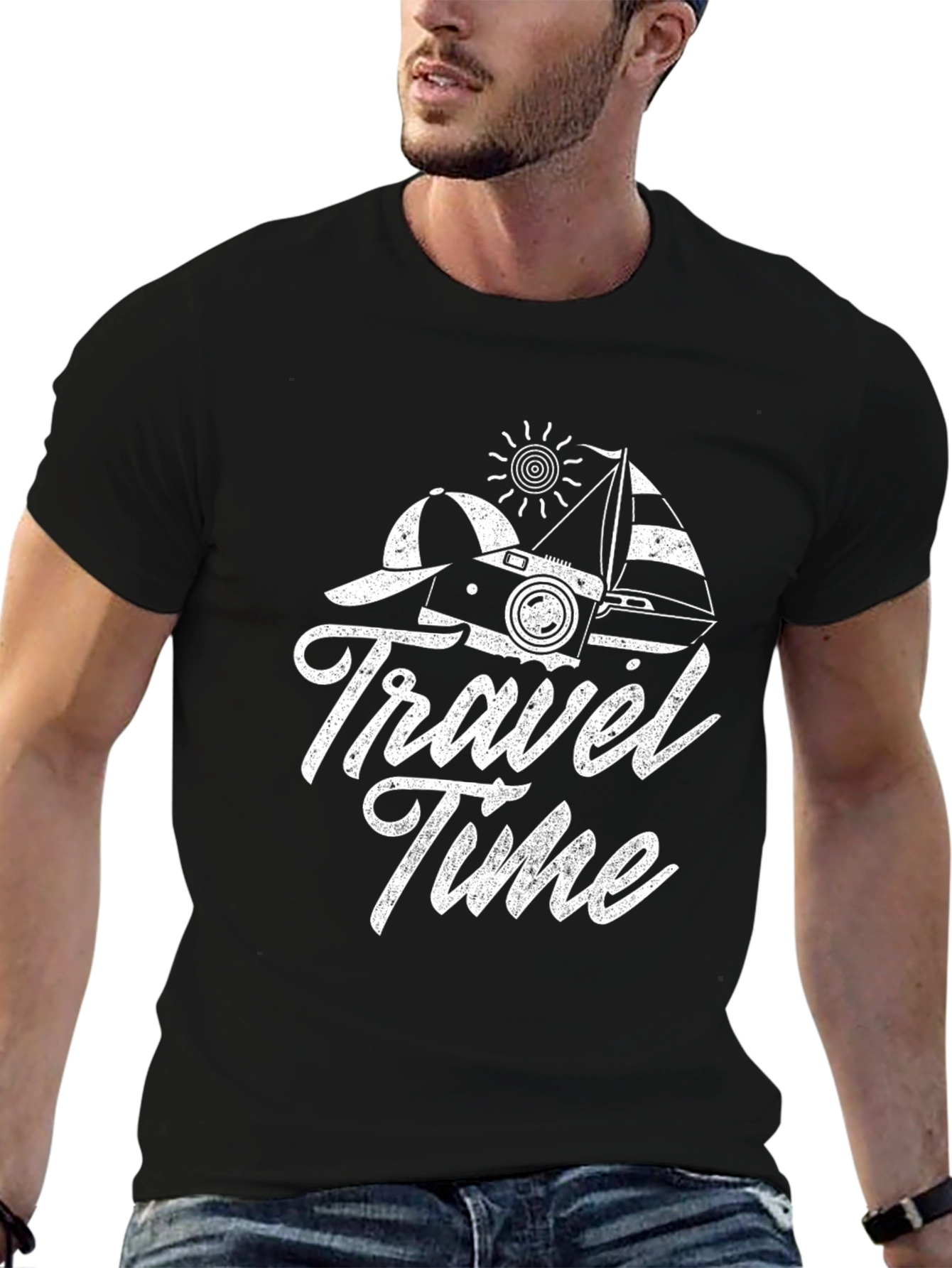 Travel Time Graphic Tee | Adventure Awaits