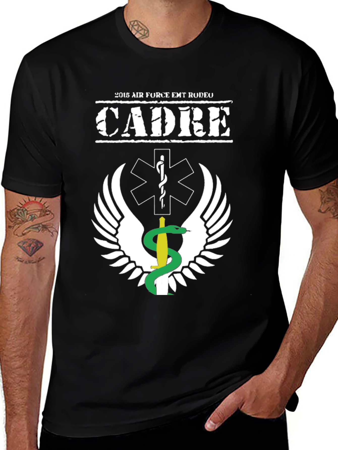 Air Force EMT Rodeo Cadre Graphic T-Shirt