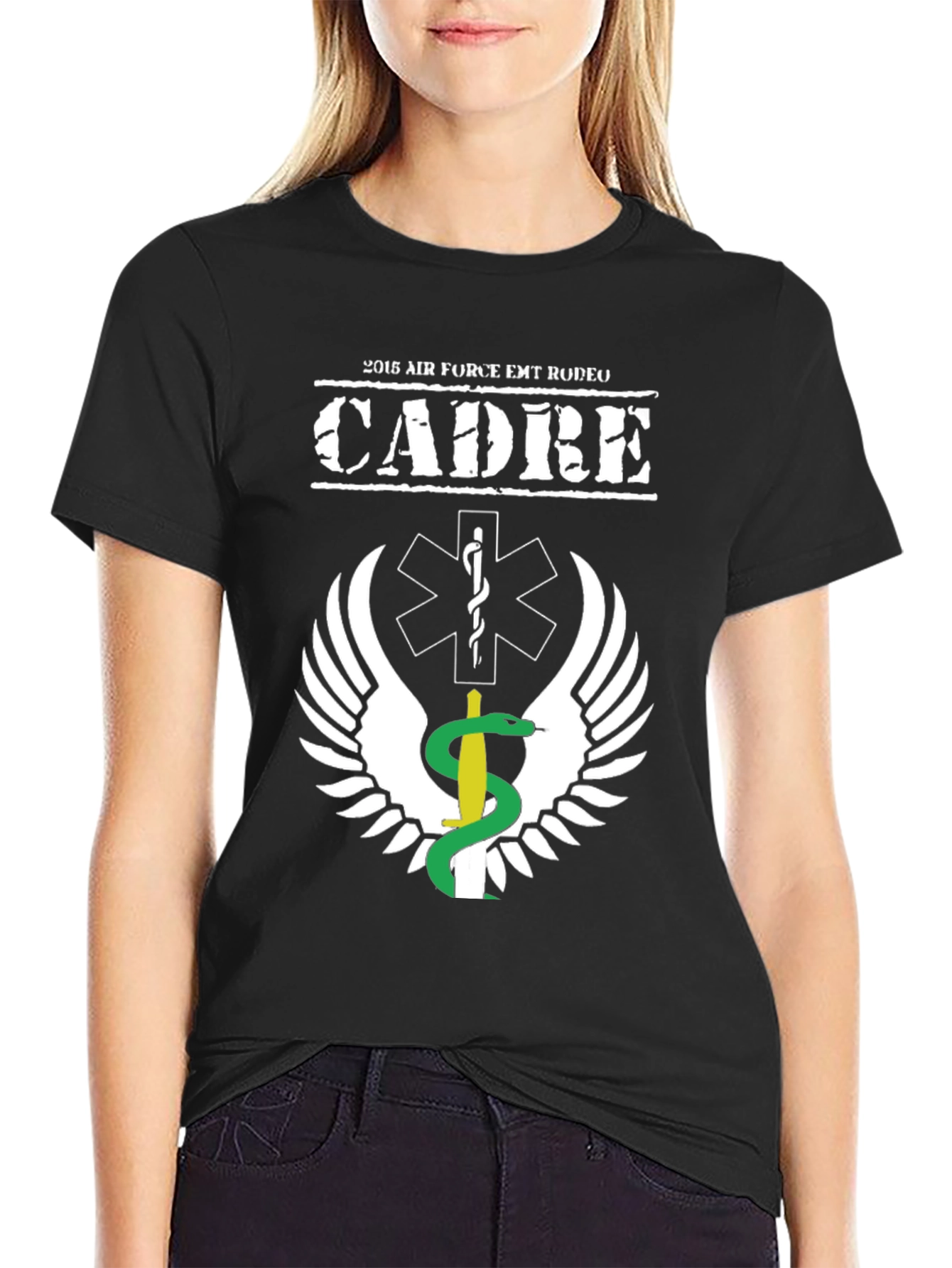 Air Force EMT Rodeo Cadre Graphic T-Shirt
