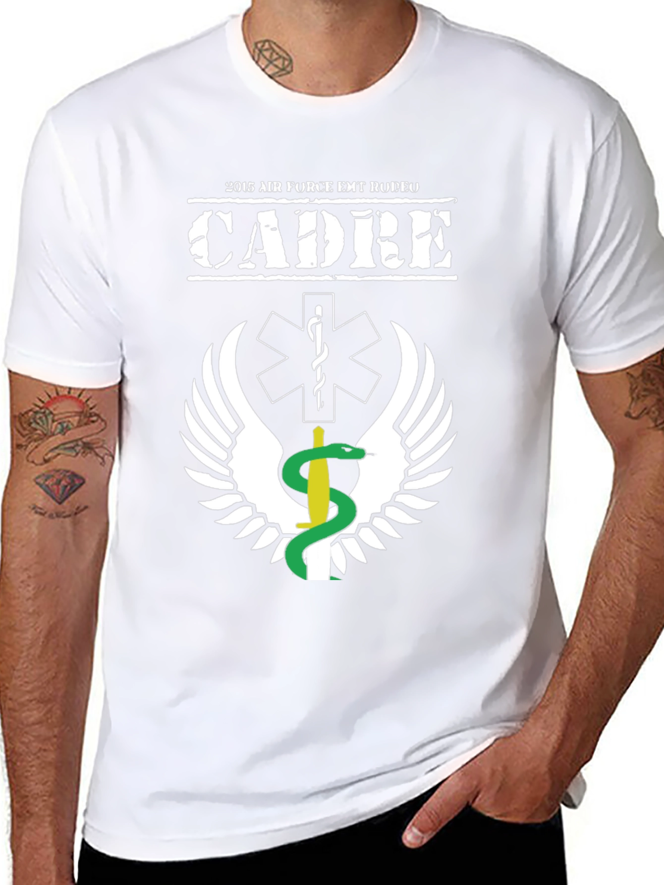 Air Force EMT Rodeo Cadre Graphic T-Shirt