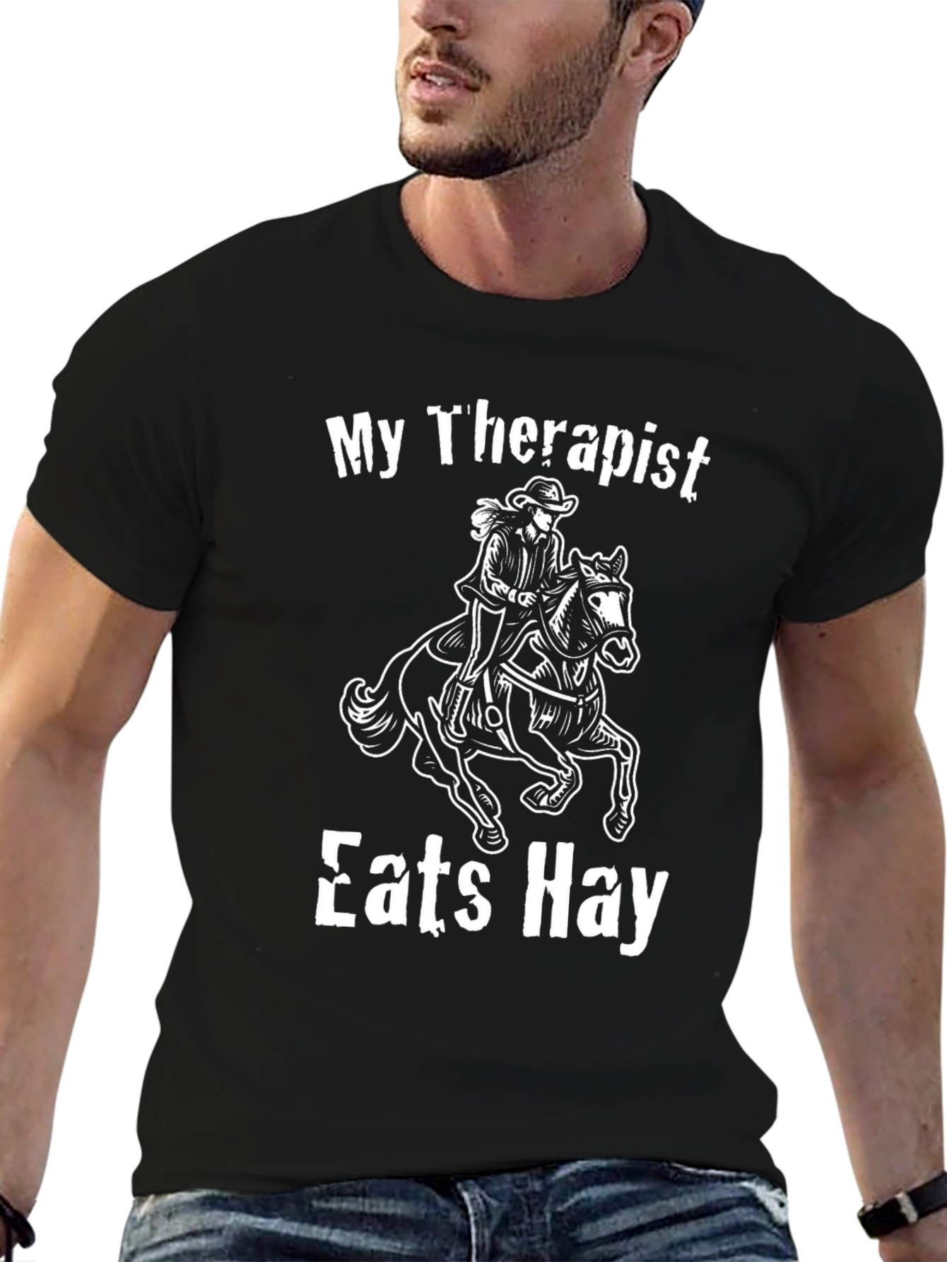 My Therapist Eats Hay T-Shirt