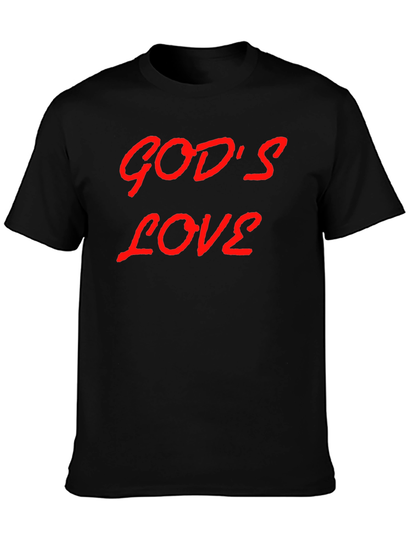 Gods Love Graphic T-Shirt - Trendy Casual Wear