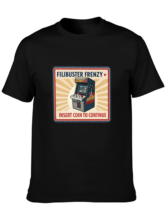 Filibuster Frenzy Retro Arcade T-Shirt