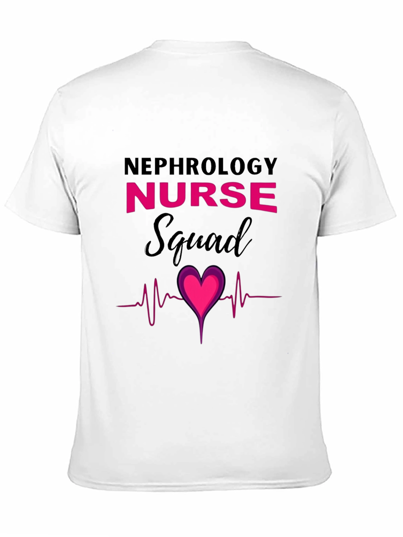 Nephrology Nurse Squad Heartbeat T-Shirt