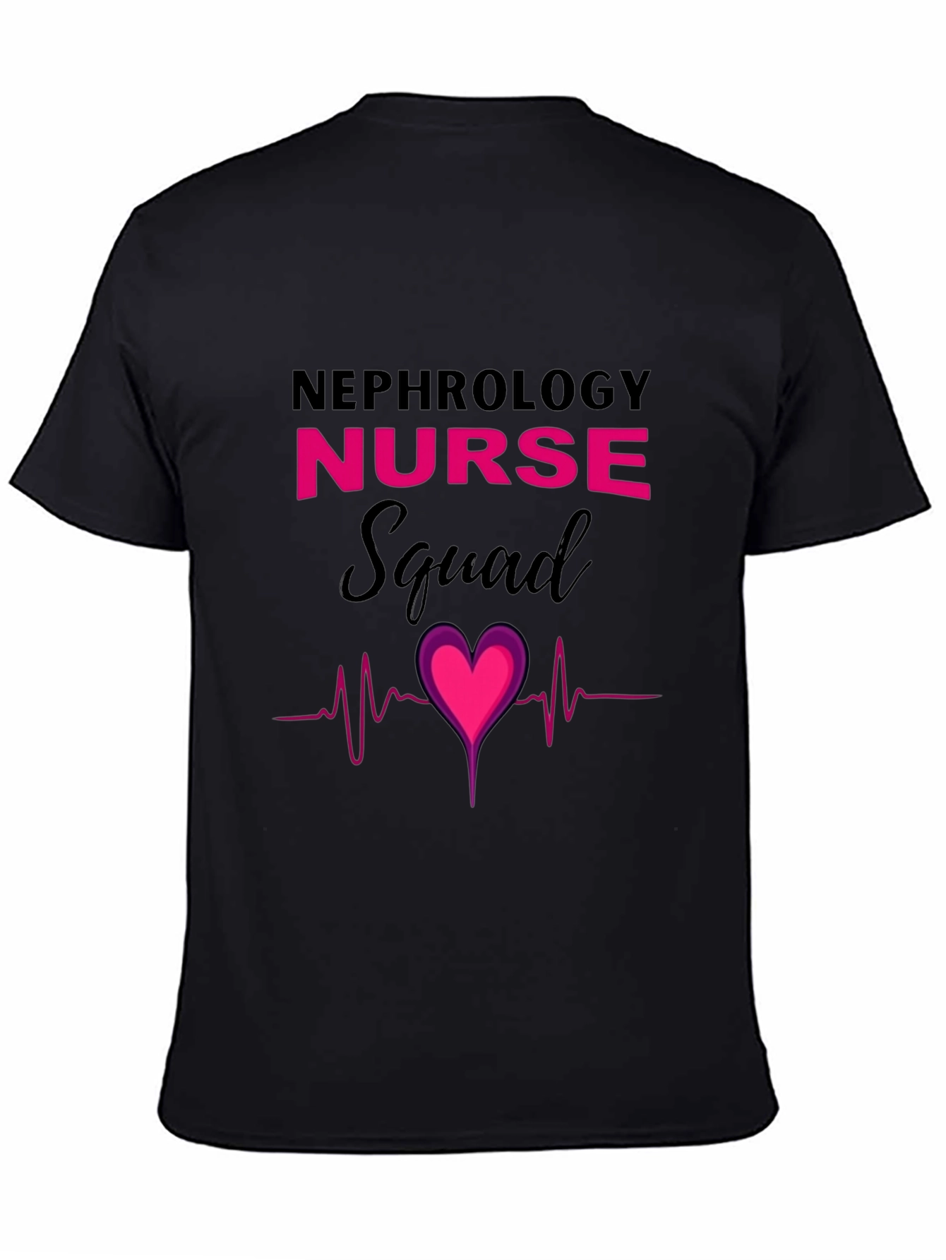Nephrology Nurse Squad Heartbeat T-Shirt