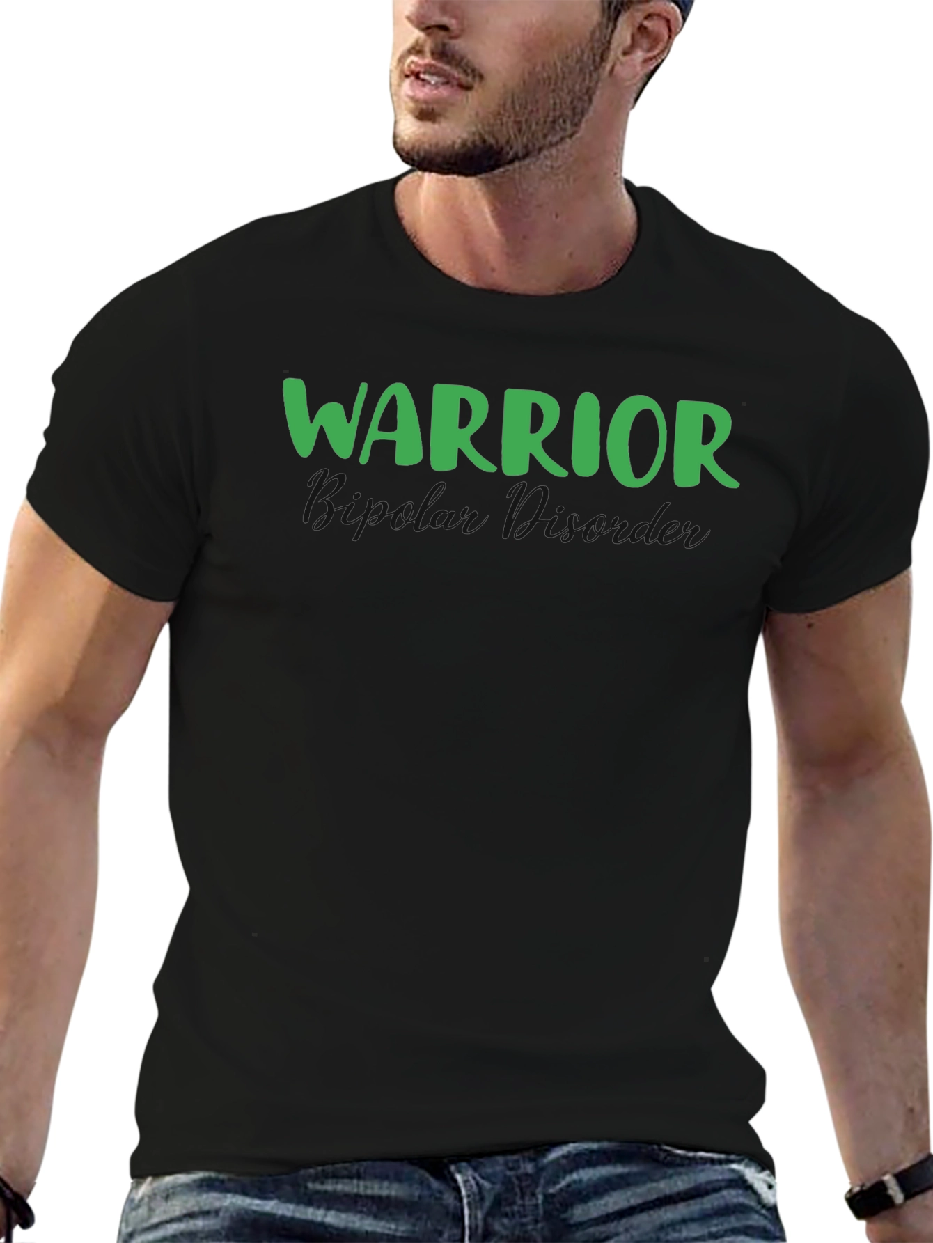 Warrior Graphic Tee - Soft Cotton Blend