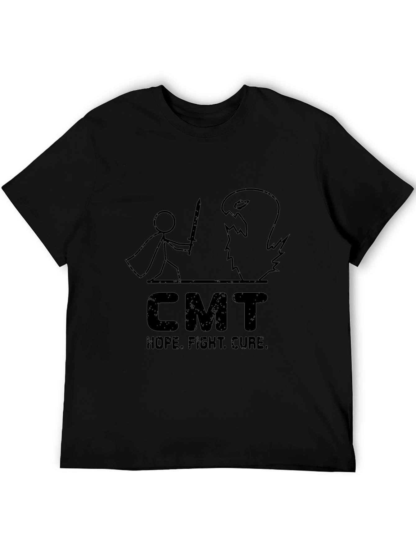 CMT Hope Fight Cure Graphic T-Shirt