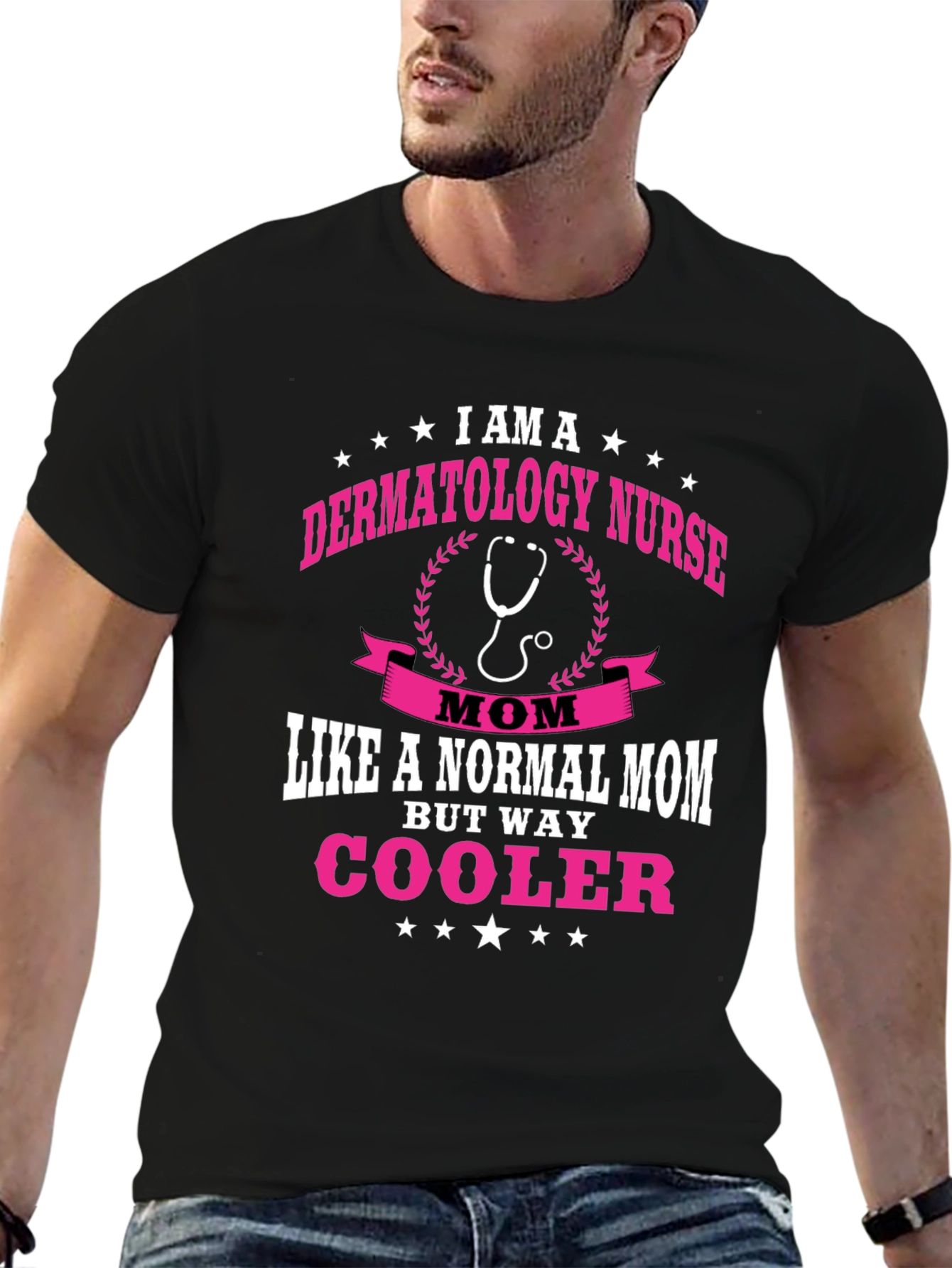 Dermatology Nurse Mom T-Shirt - Cool Mom Gift