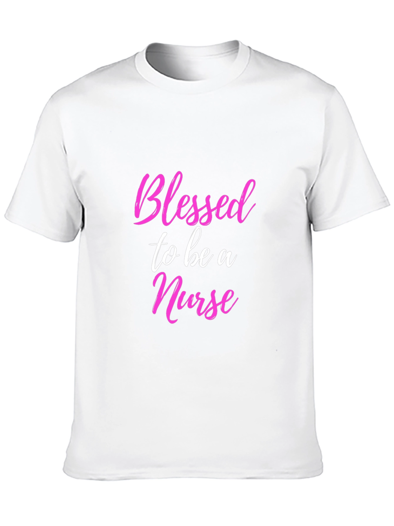 Blessed to be a Nurse Black T-Shirt