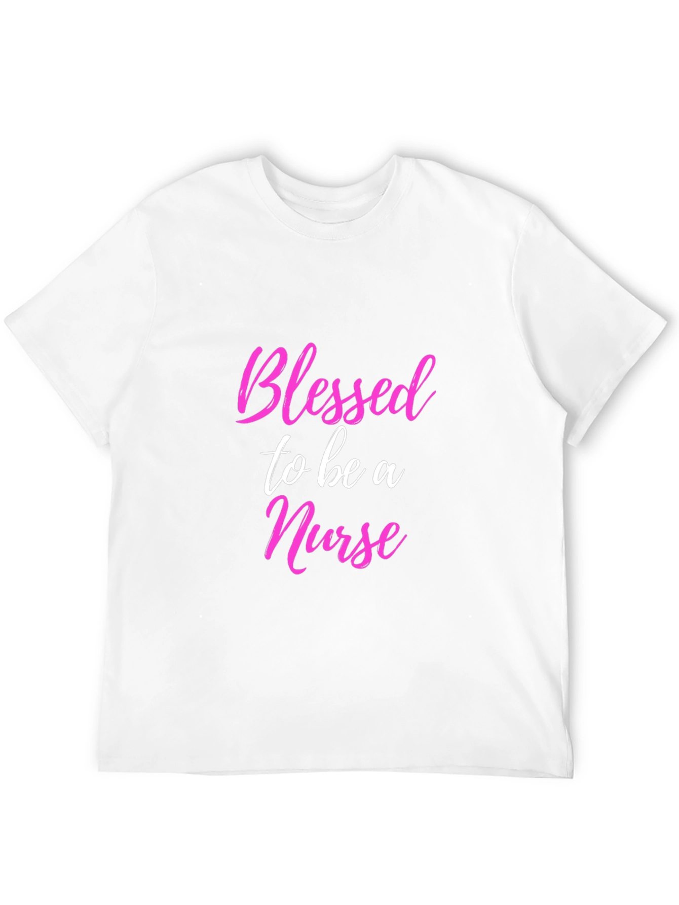 Blessed to be a Nurse Black T-Shirt