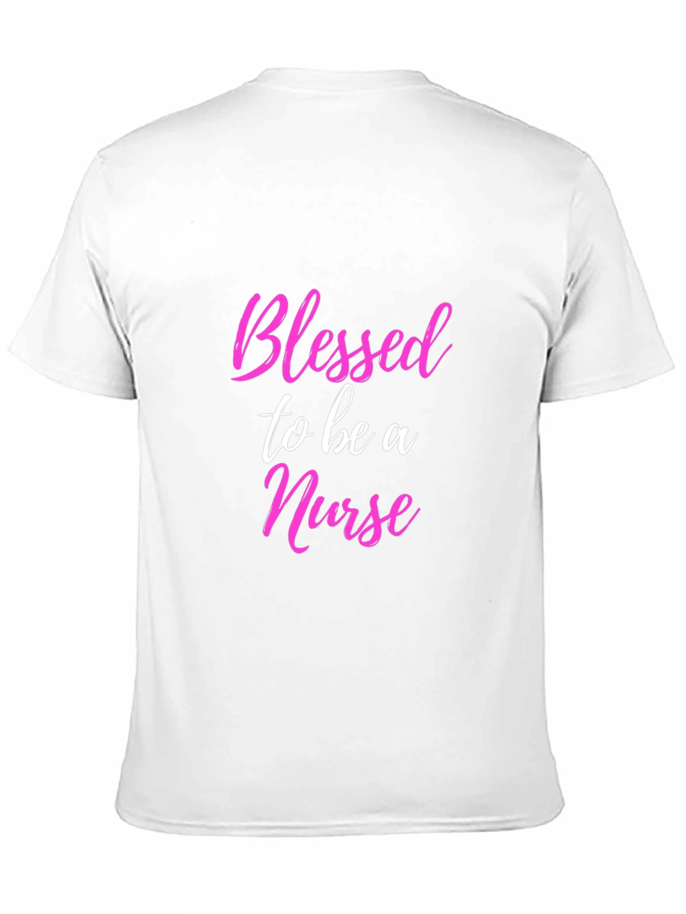 Blessed to be a Nurse Black T-Shirt