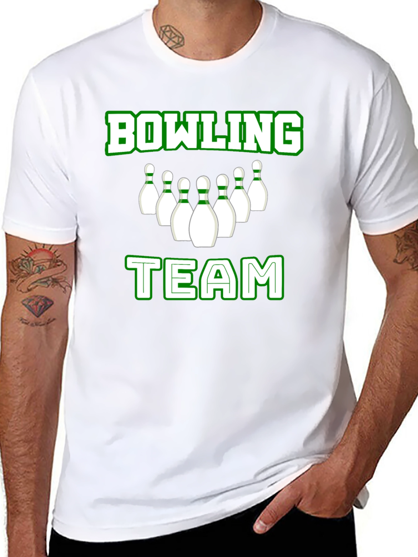 Bowling Team Graphic Tee