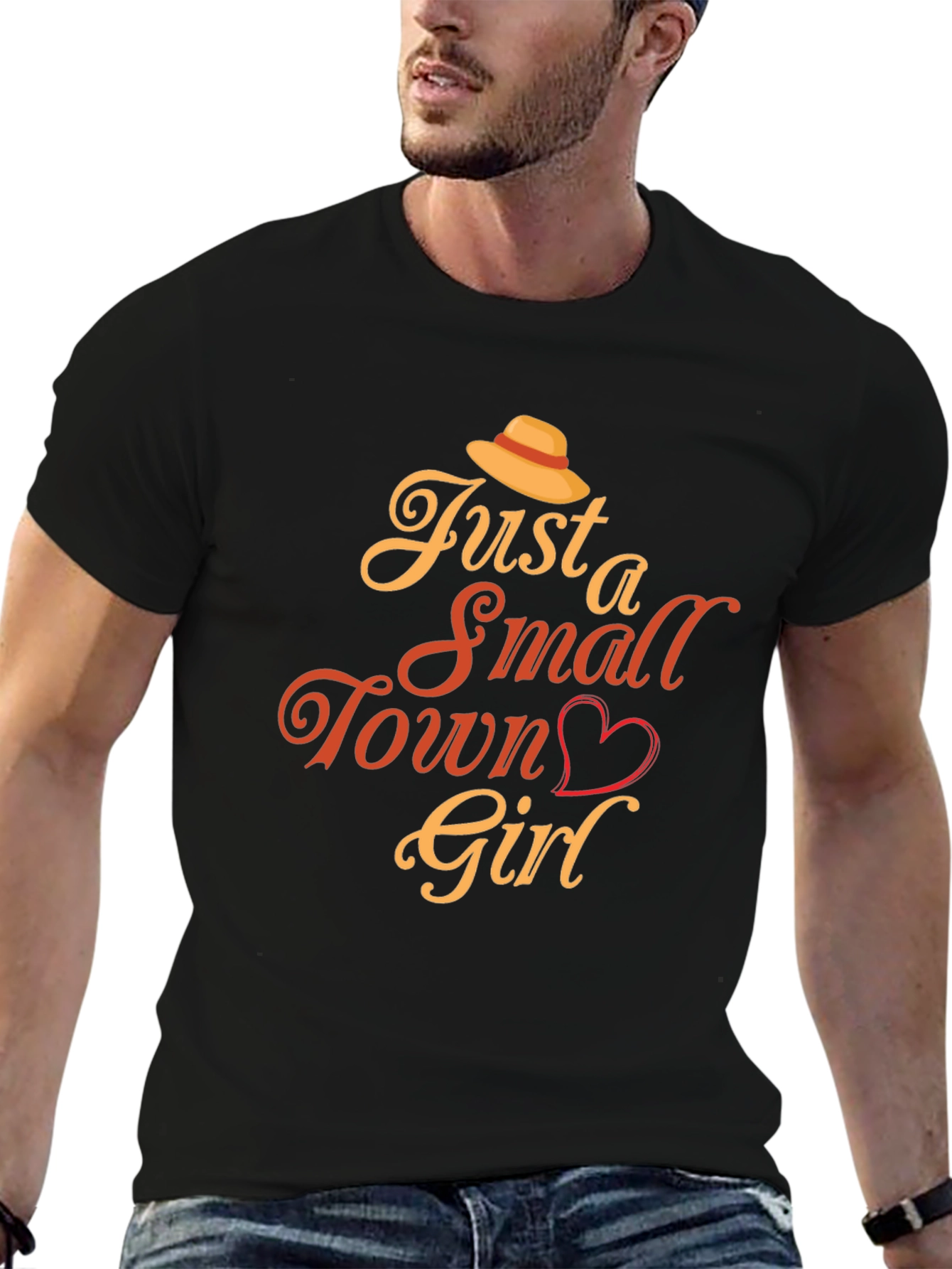 Just a Small Town Girl Graphic T-Shirt