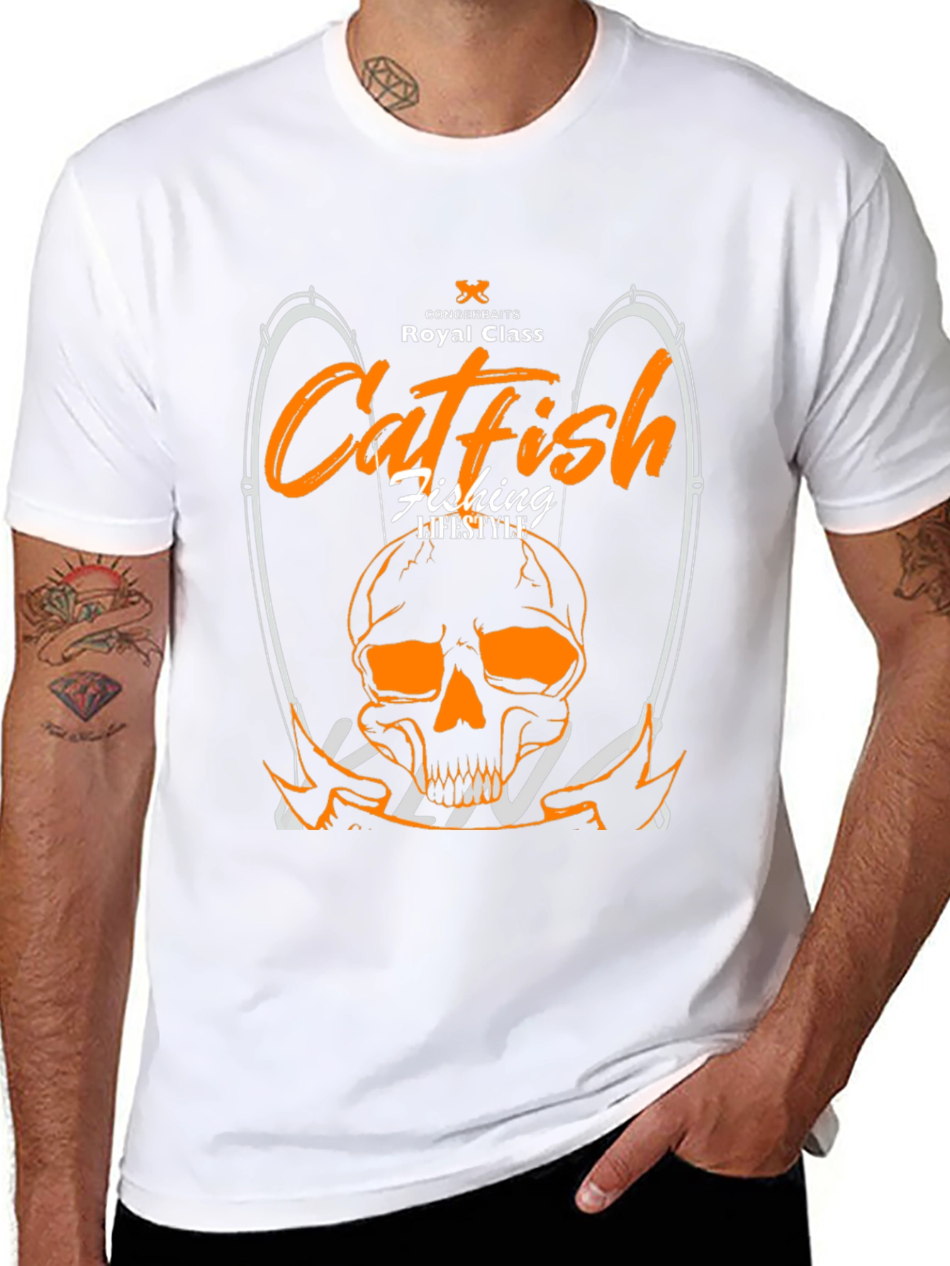 Catfish Fishing Lifestyle T-Shirt