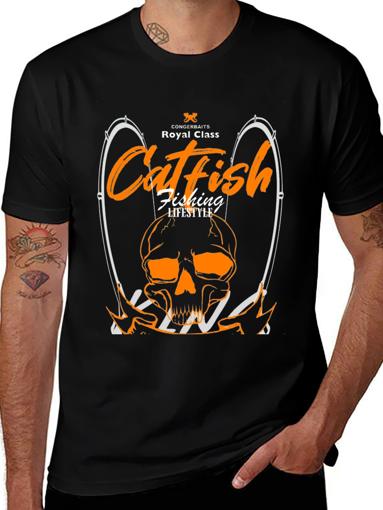 Catfish Fishing Lifestyle T-Shirt