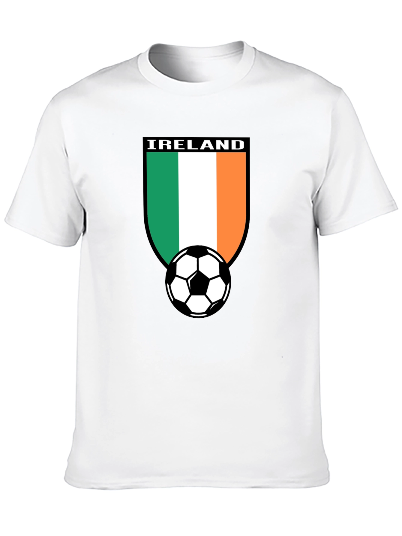 Ireland Soccer Fan T-Shirt - Black
