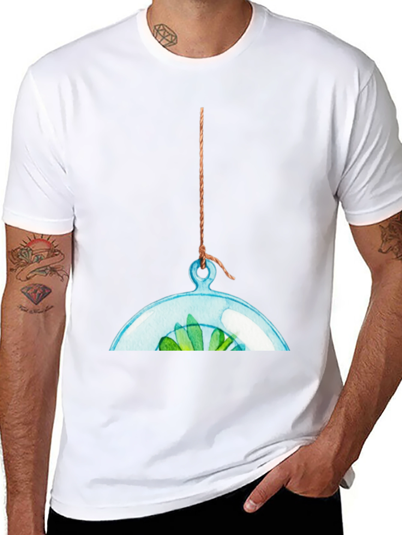 Terrarium Graphic T-Shirt - Unique Design
