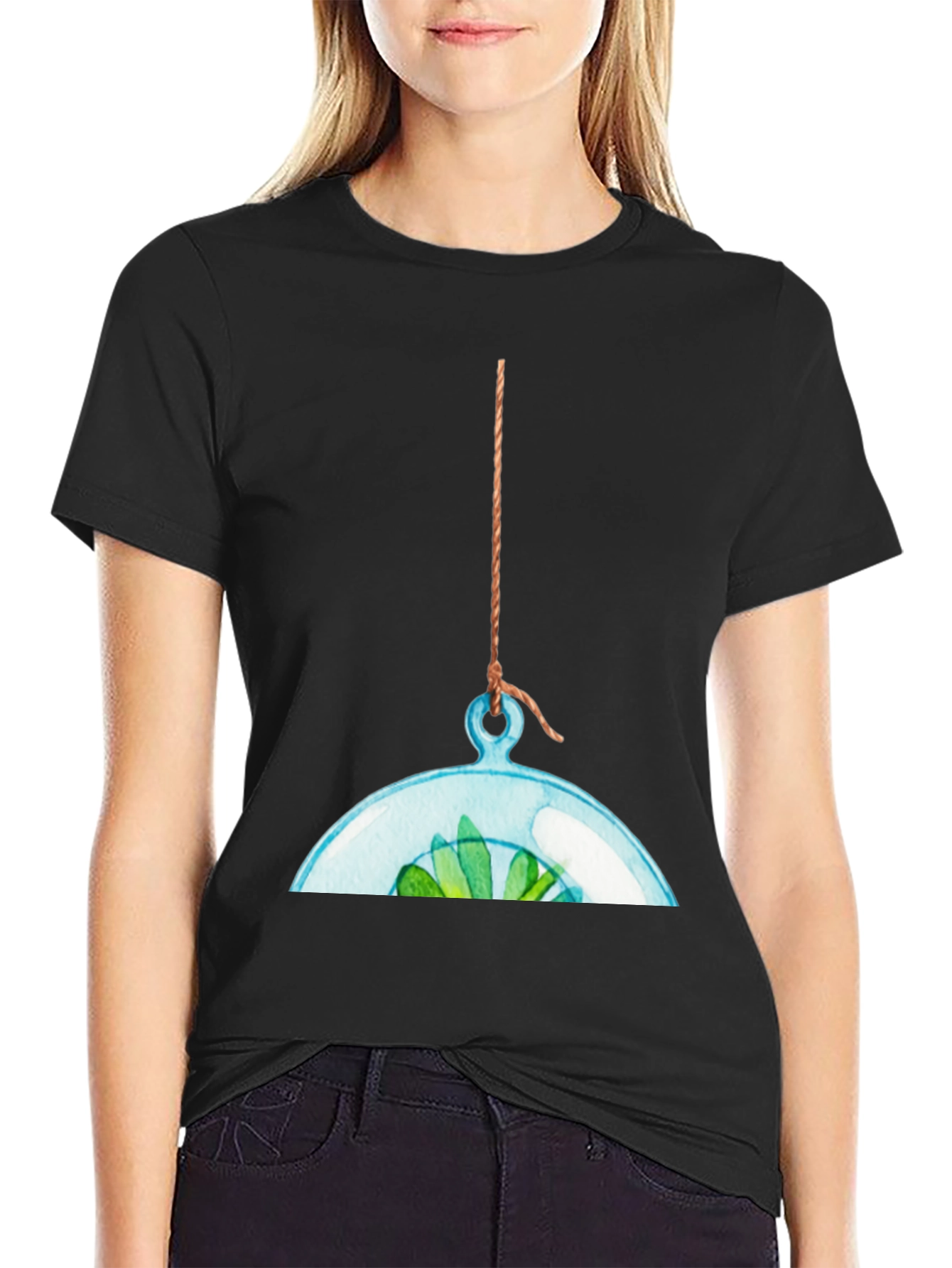 Terrarium Graphic T-Shirt - Unique Design