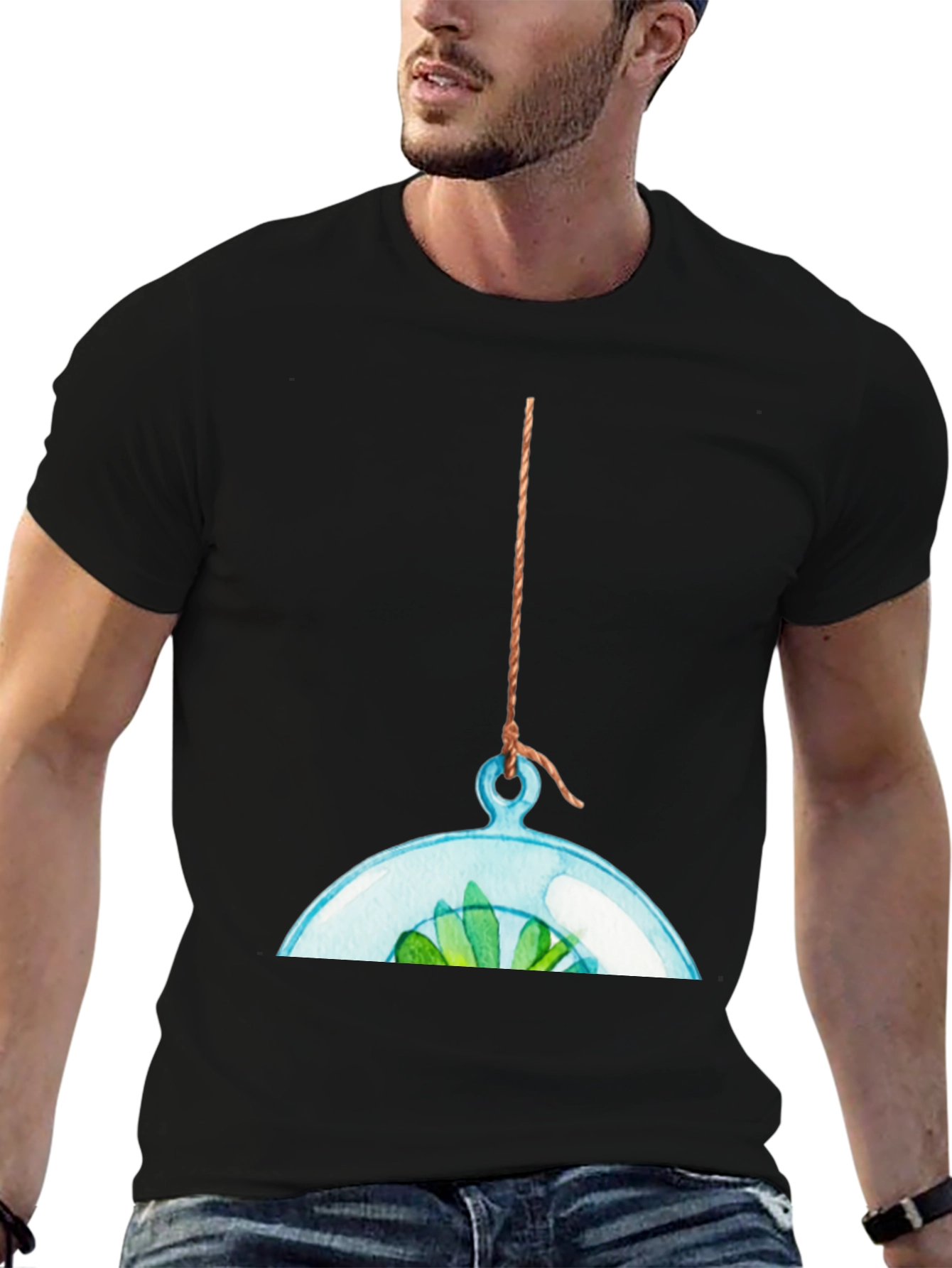Terrarium Graphic T-Shirt - Unique Design