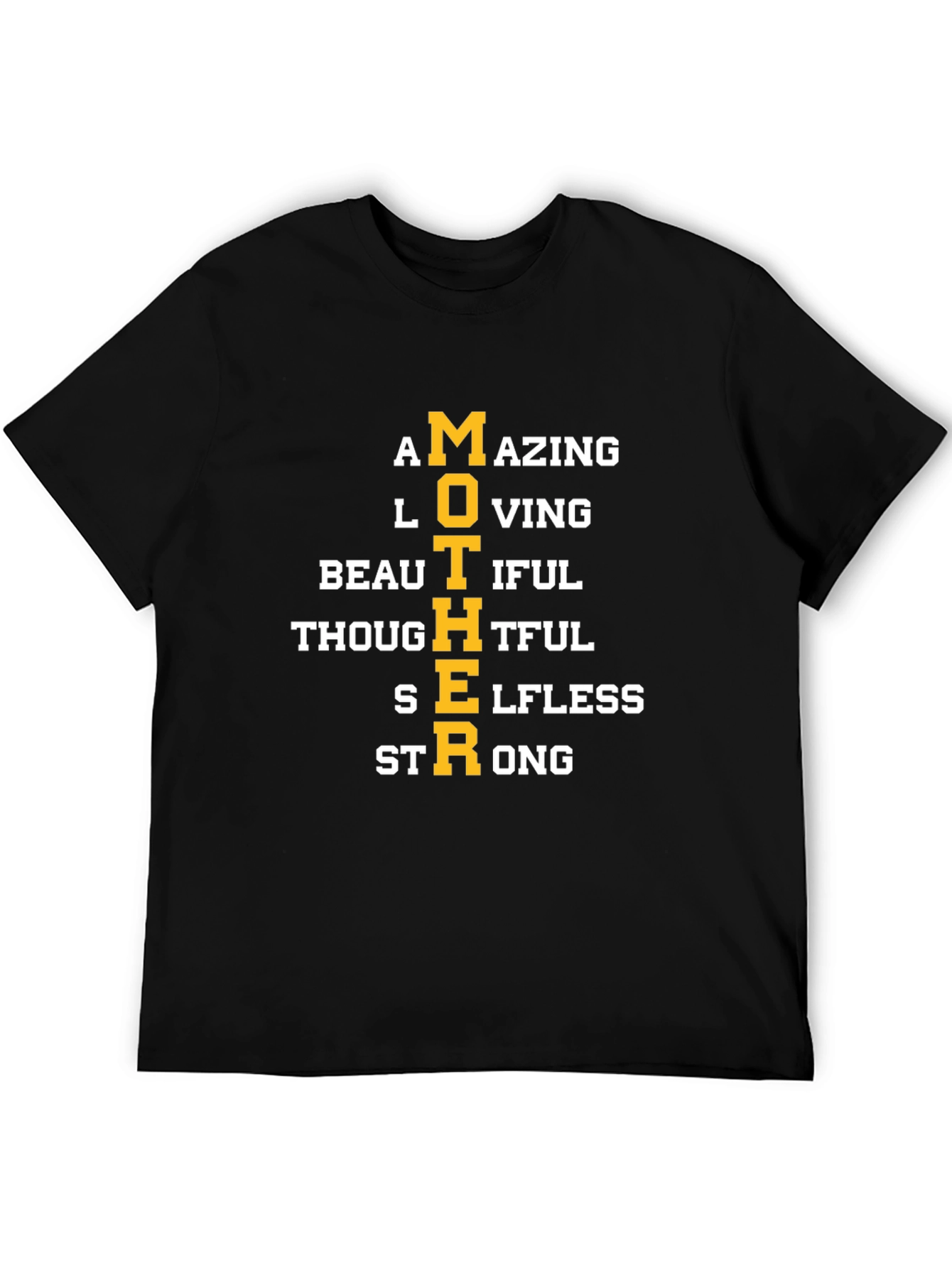 Mother Acronym T-Shirt - Amazing Loving Beautiful Strong